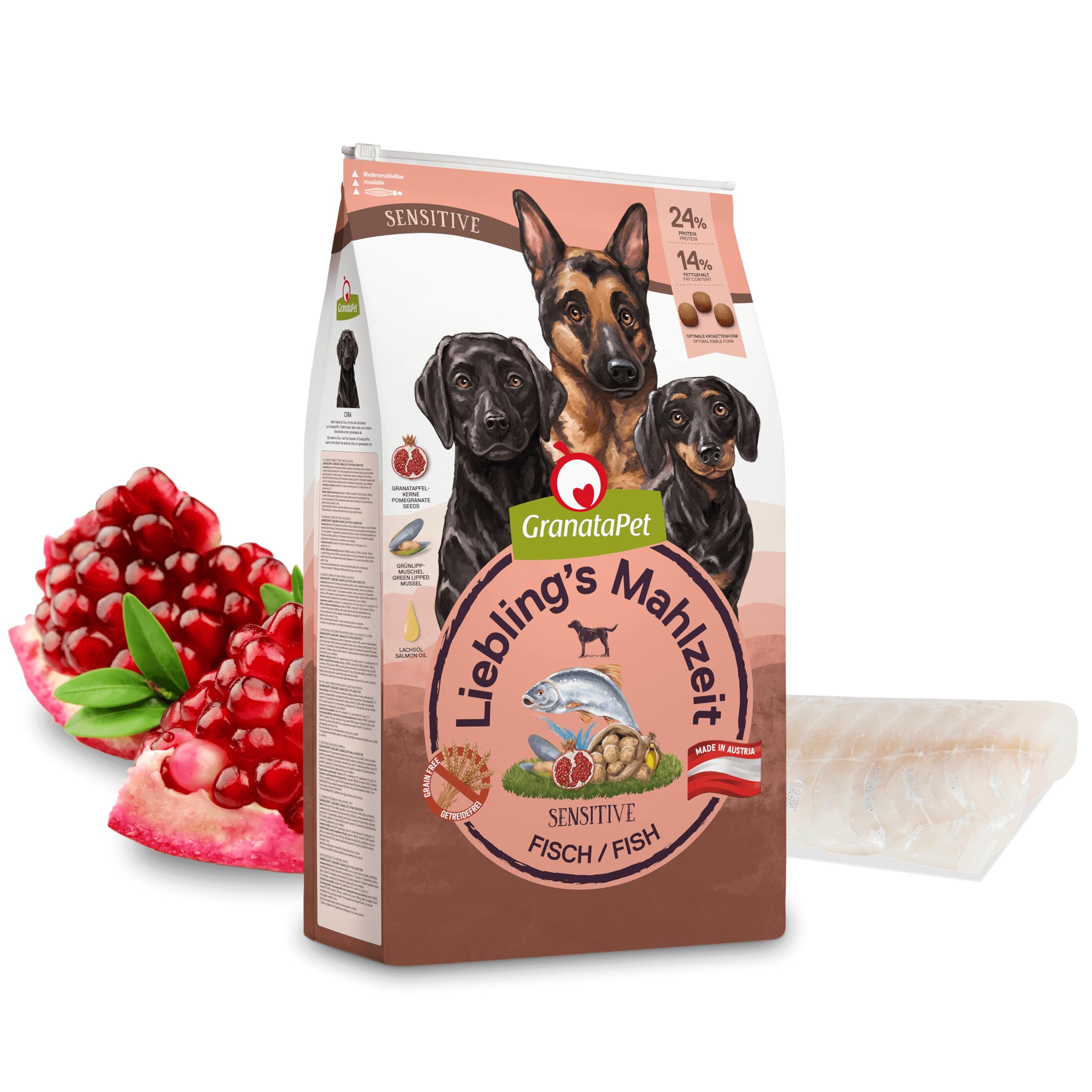 granatapet-liebling-s-mahlzeit-fisch-sensitive-trockenfutter-f-r-hunde-10-kg image 2