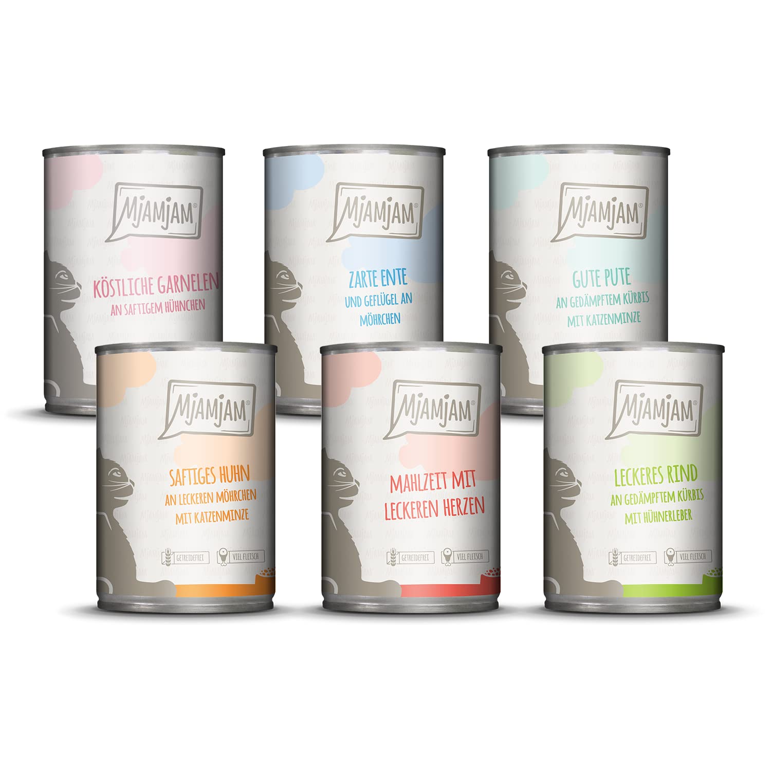 mjamjam-probierpaket-premium-katzennassfutter-6-x-200-g-getreidefrei image 3
