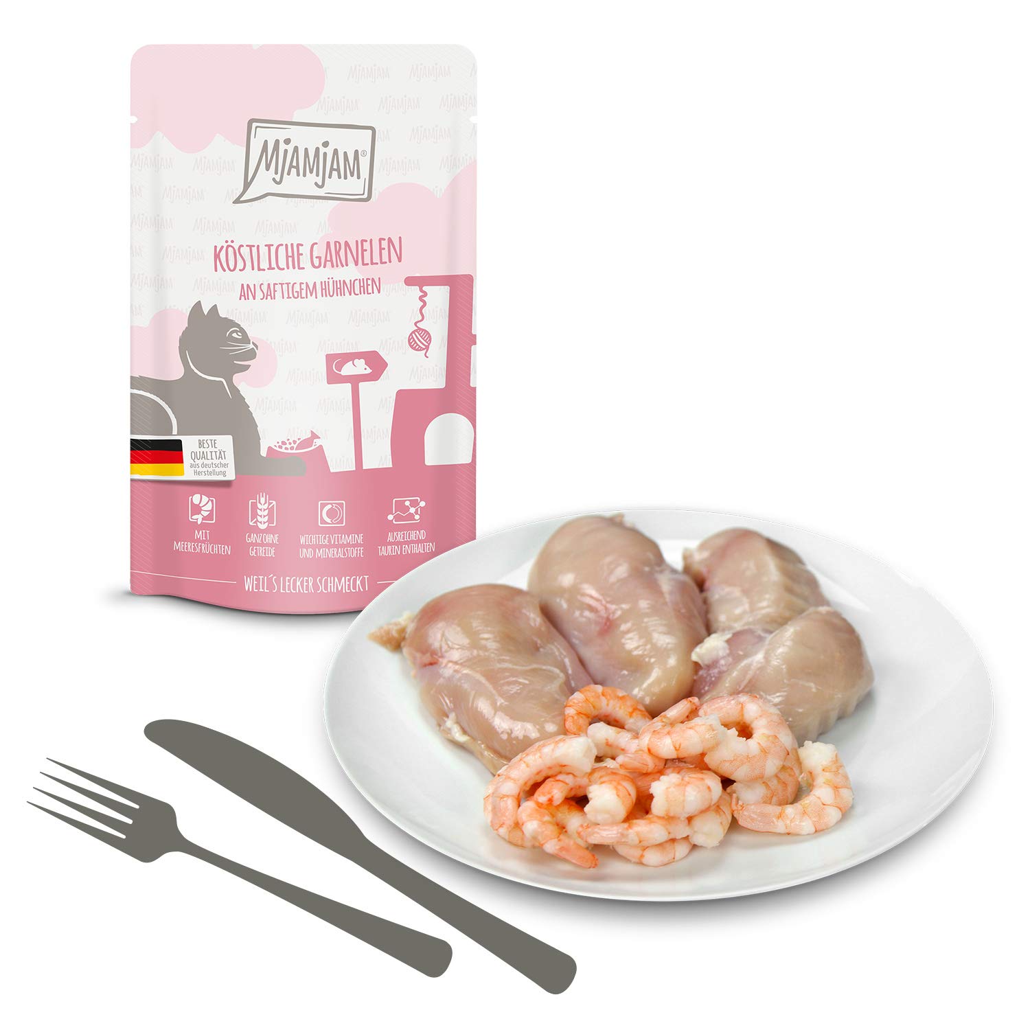 mjamjam-premium-nassfutter-f-r-katzen-mixpaket-v-12-x-125-g image 2