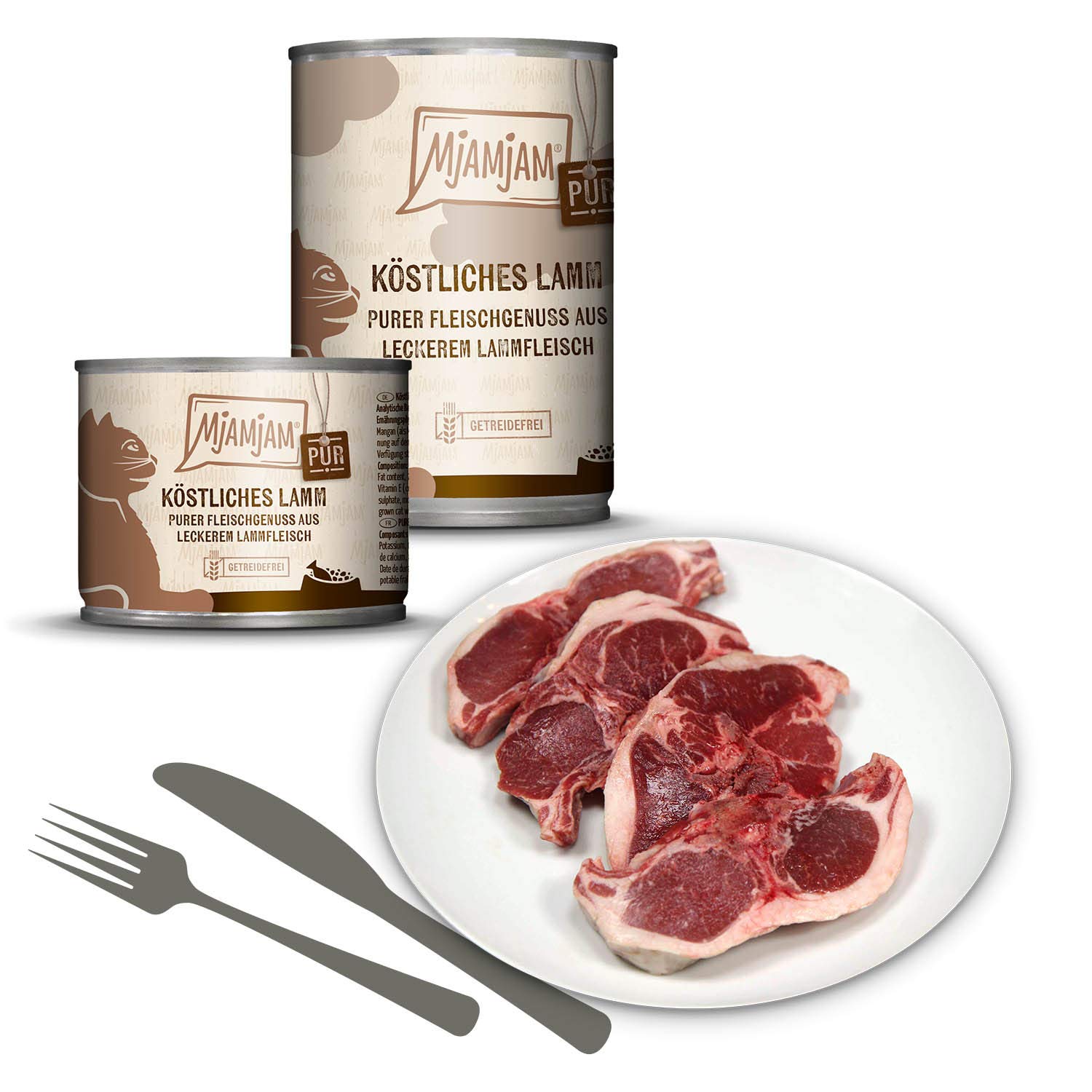 mjamjam-purer-fleischgenuss-mixpaket-v-katzen-nassfutter-6-x-200-g image 4