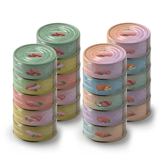 terra-felis-famousse-kennenlernpaket-nassfutter-f-r-katzen-20-x-80g image 1