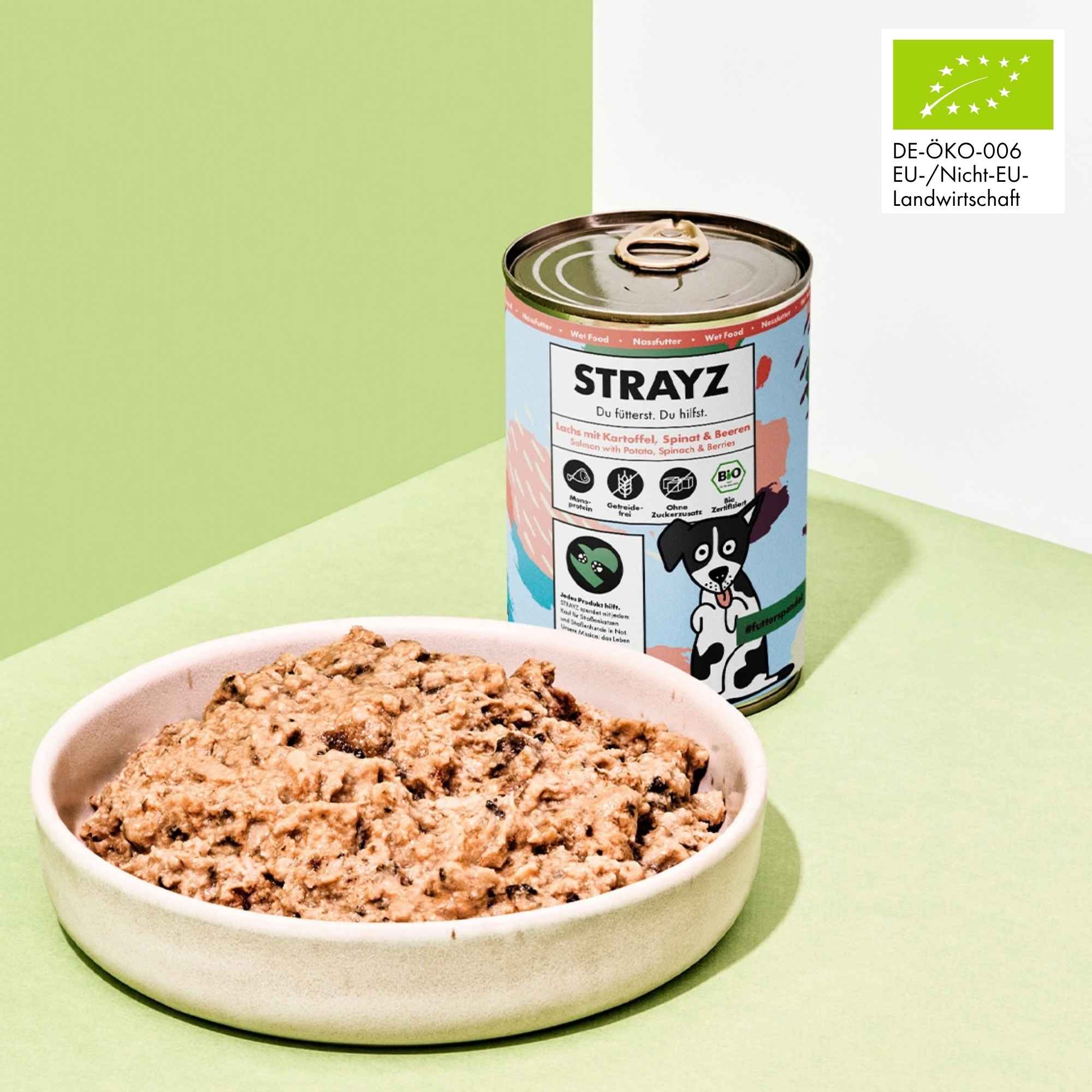 strayz-bio-nassfutter-f-r-hunde-lachs-mit-kartoffel-spinat-beeren image 4