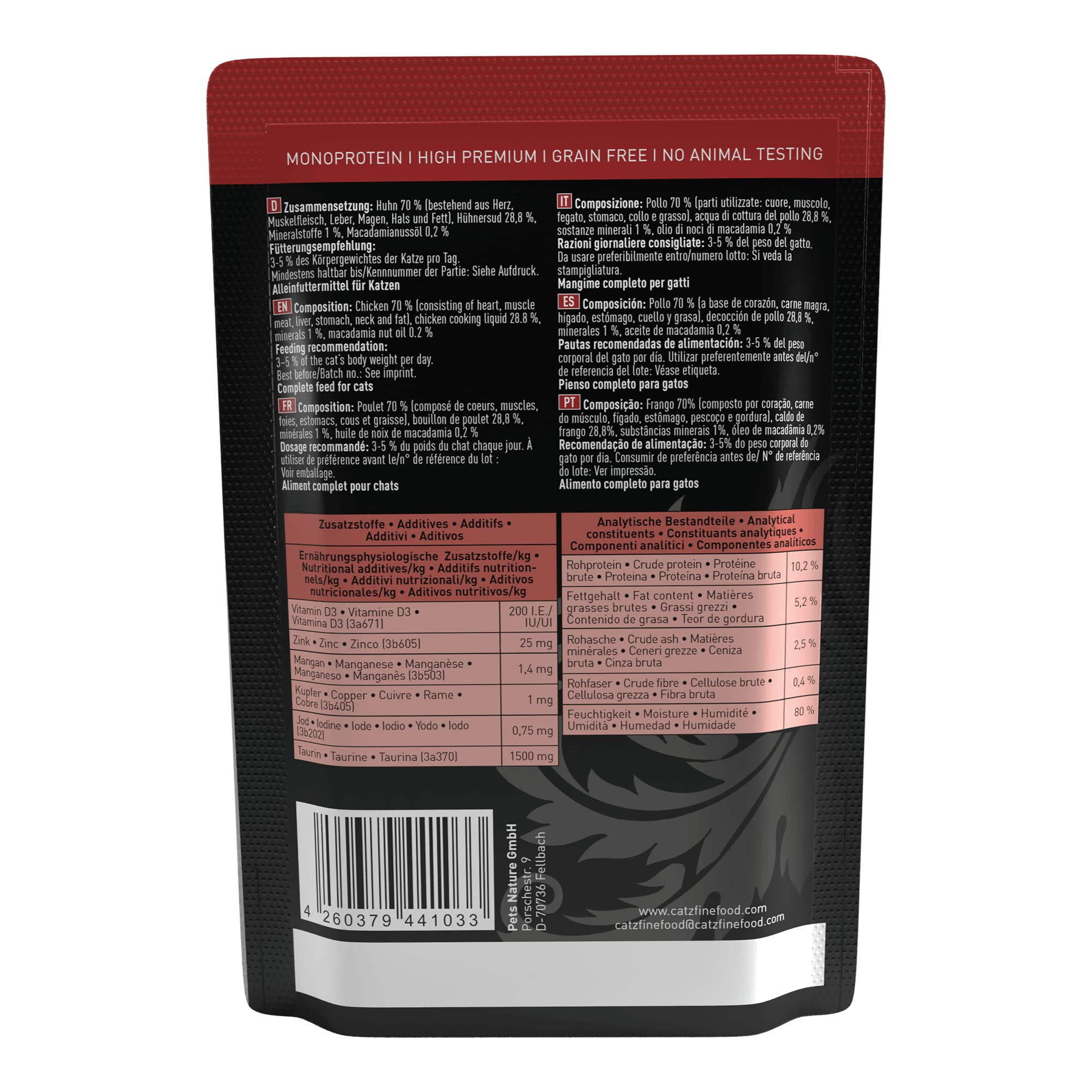 catz-finefood-purrrr-n-103-huhn-monoprotein-katzen-nassfutter-16-x-85-g image 3