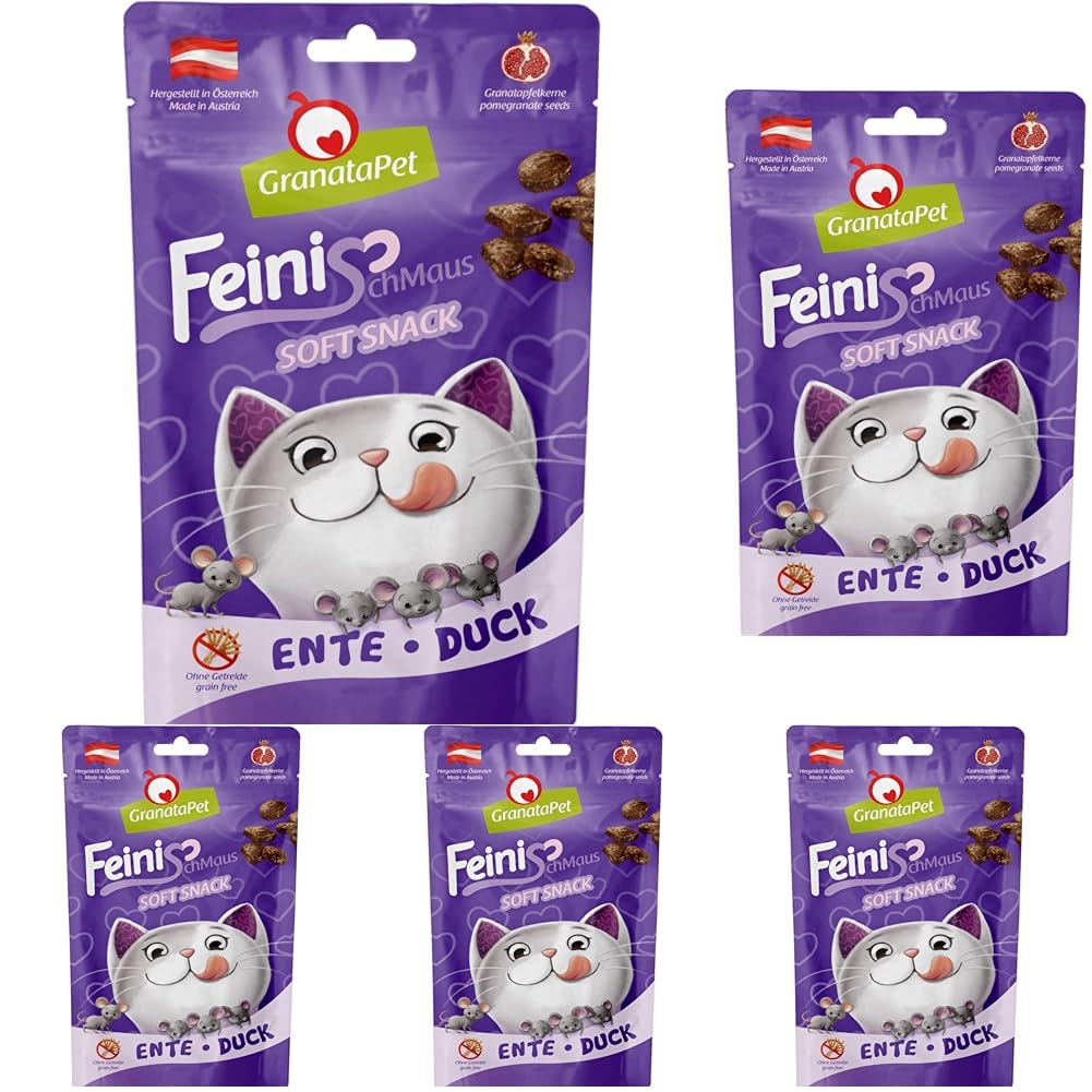 granatapet-feinischmaus-katzen-snack-ente-50g image 6