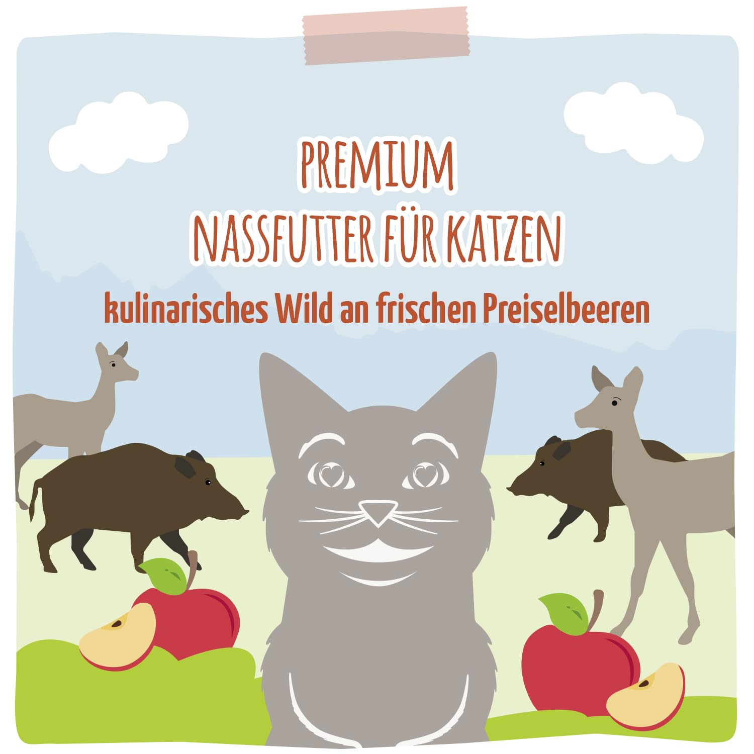 mjamjam-leckere-mahlzeiten-premium-nassfutter-f-r-katzen-herzhaftes-wild-mit-apf image 5