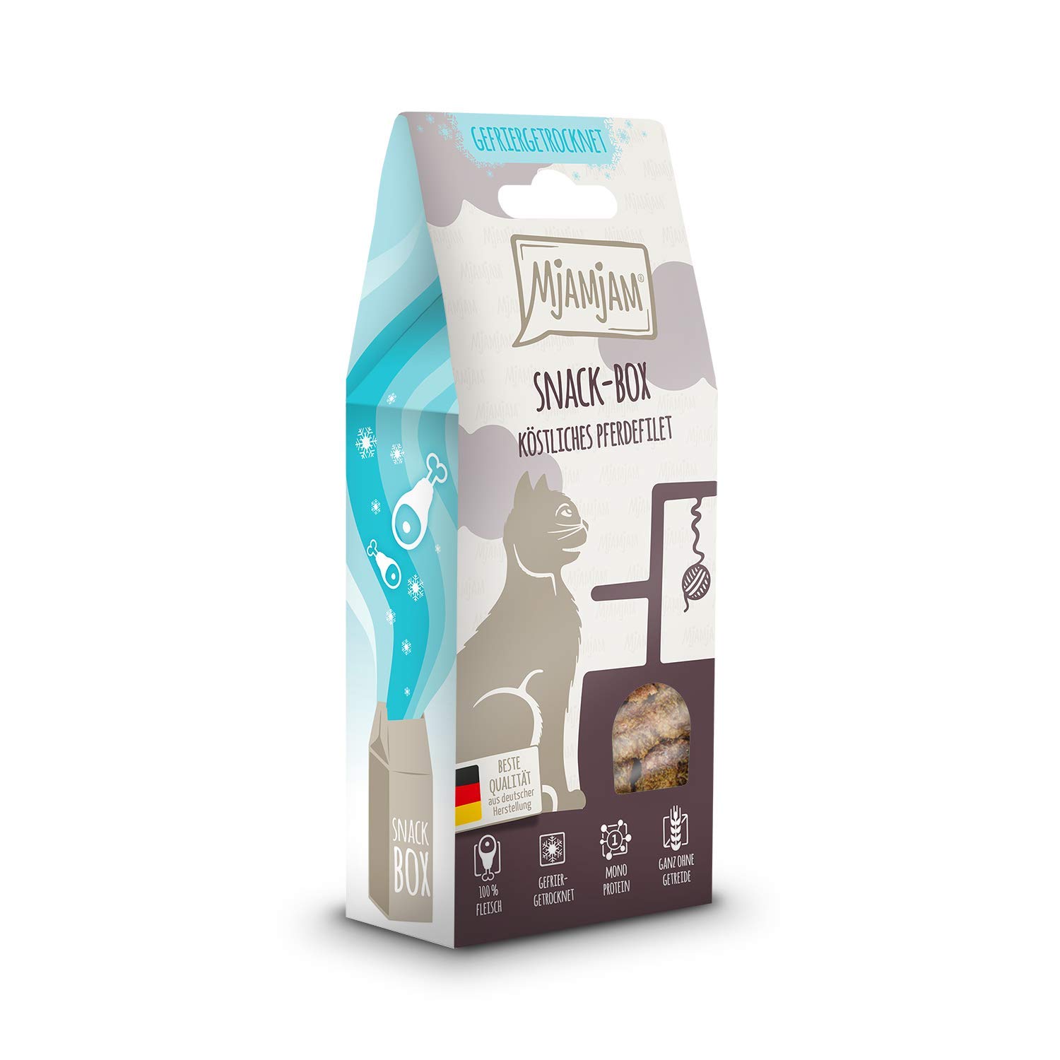 mjamjam-premium-snackbox-f-r-katzen-h-hnerherzen-gefriergetrocknet-35-g image 8