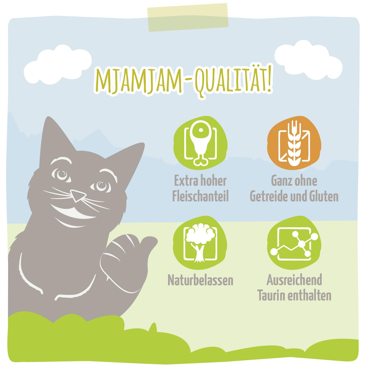 mjamjam-duo-premium-nassfutter-f-r-katzen-zarte-ente-gute-pute-an-ged-mpftem-k-r image 3