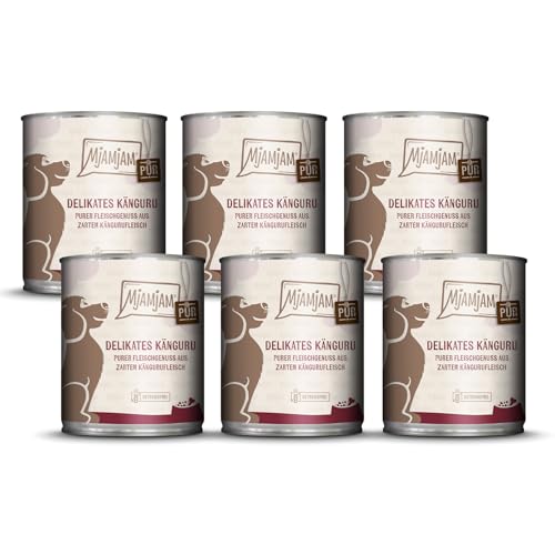 mjamjam-purer-fleischgenuss-premium-nassfutter-f-r-hunde-k-nguru-pur-6-x-800g image 7
