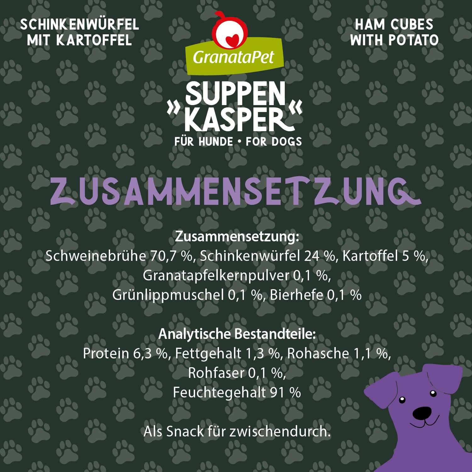 granatapet-suppenkasper-schinken-kartoffel-hundesuppe-6-x-140-g image 3