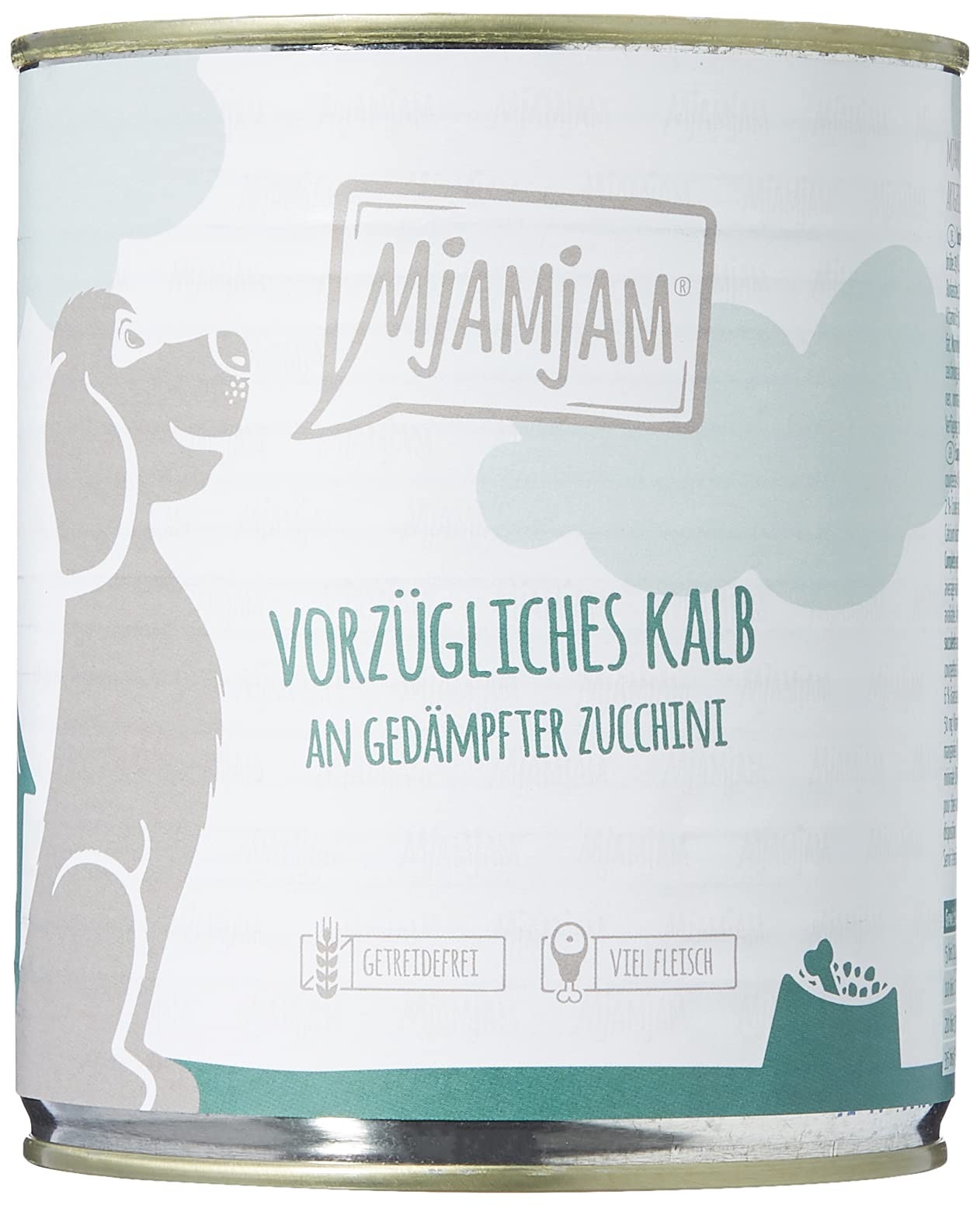 mjamjam-kalb-an-zucchini-premium-hundenassfutter-getreidefrei-6-x-800-g image 4