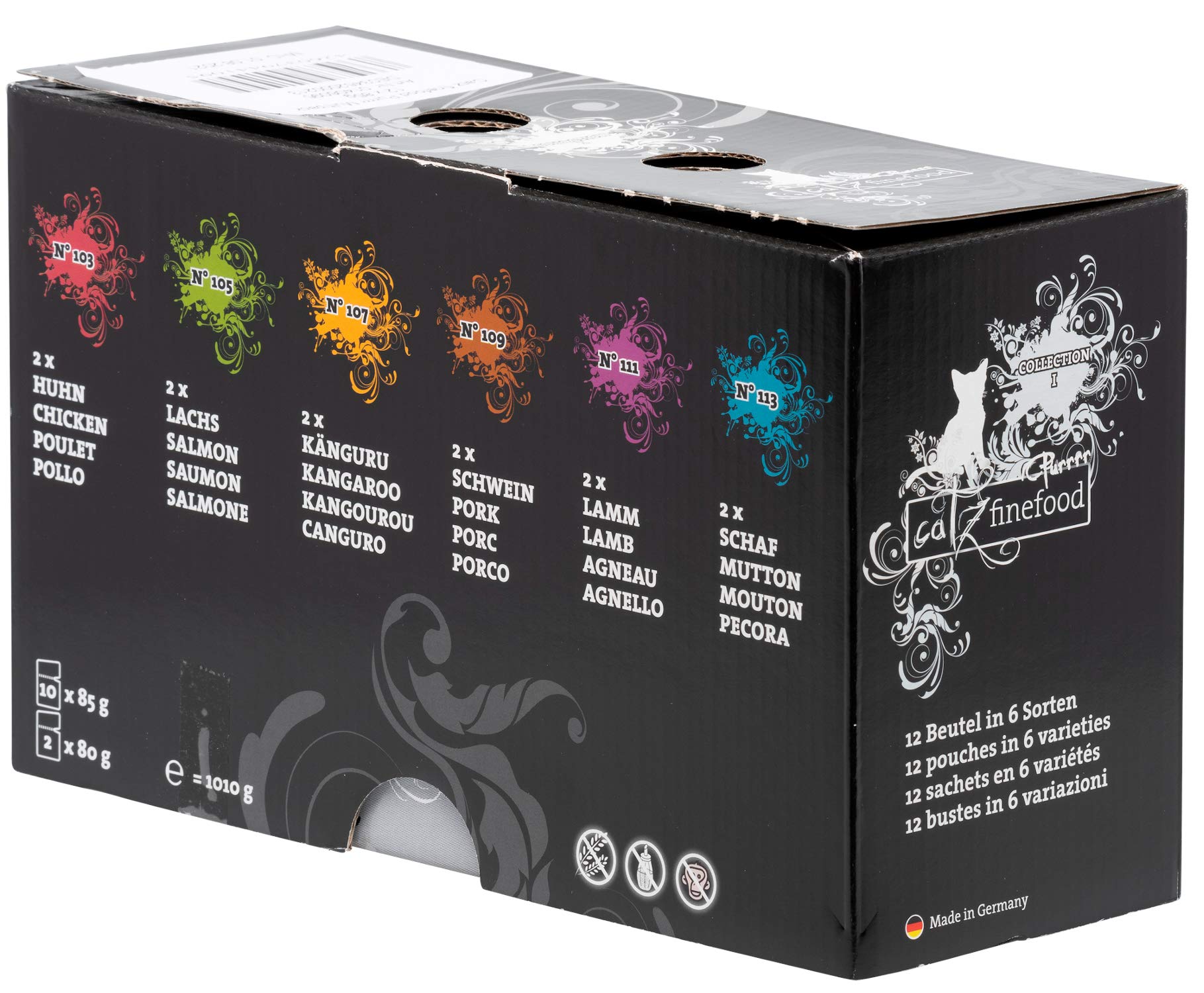 catz-finefood-purrrr-monoprotein-multipack-mix-nassfutter-f-r-katzen-12-beutel image 2