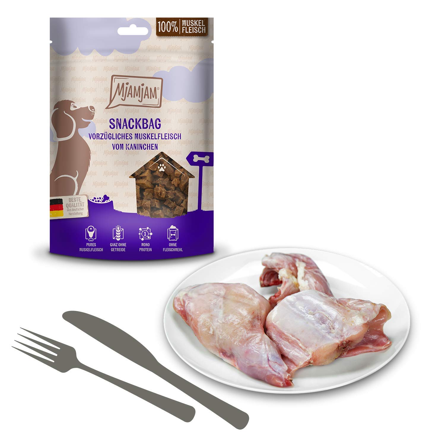 mjamjam-premium-hundesnack-snackbag-multipack-muskelfleisch-8-x-100-g image 2