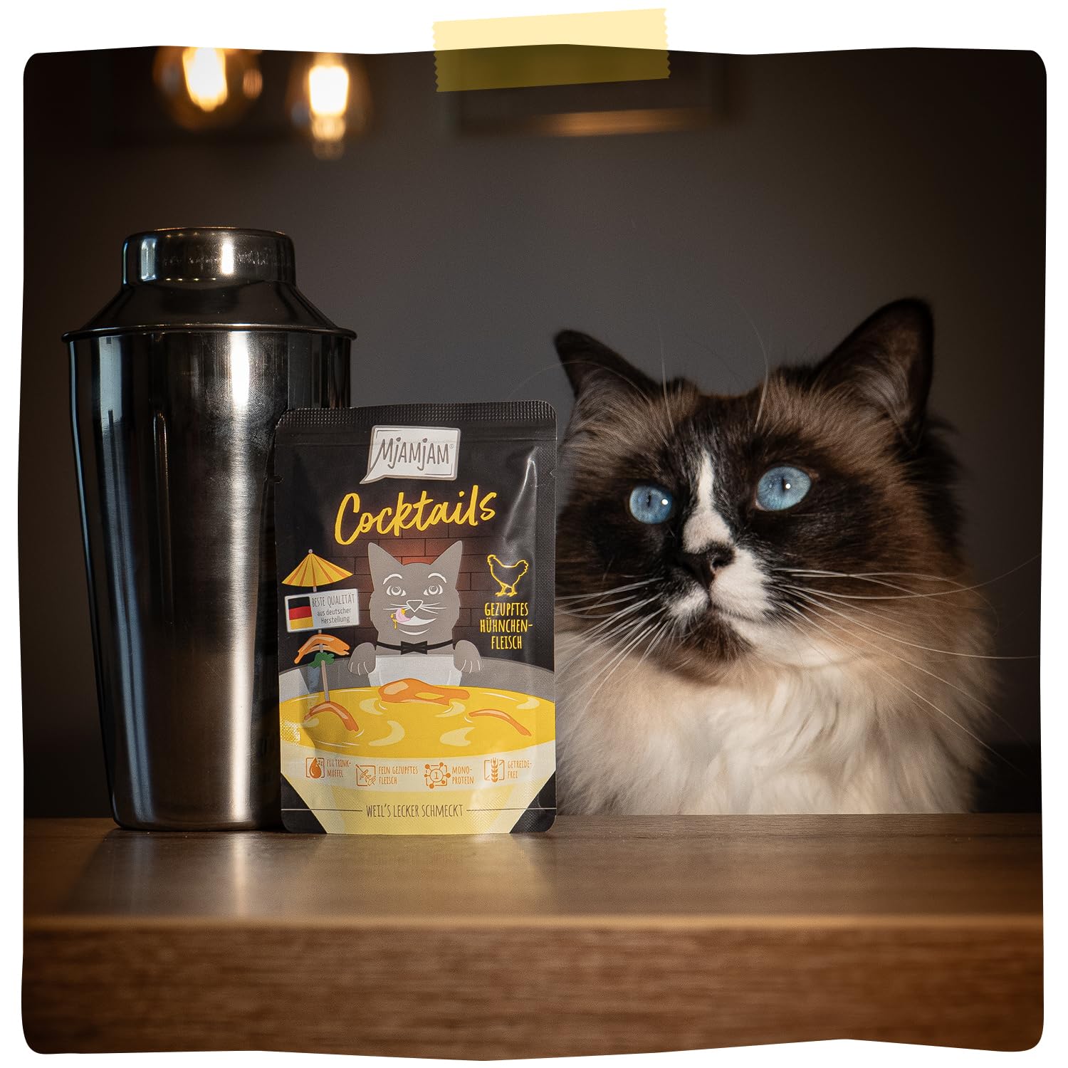 mjamjam-cocktails-drink-f-r-katzen-gezupftes-h-hnchenfleisch-40g-getreidefrei image 6