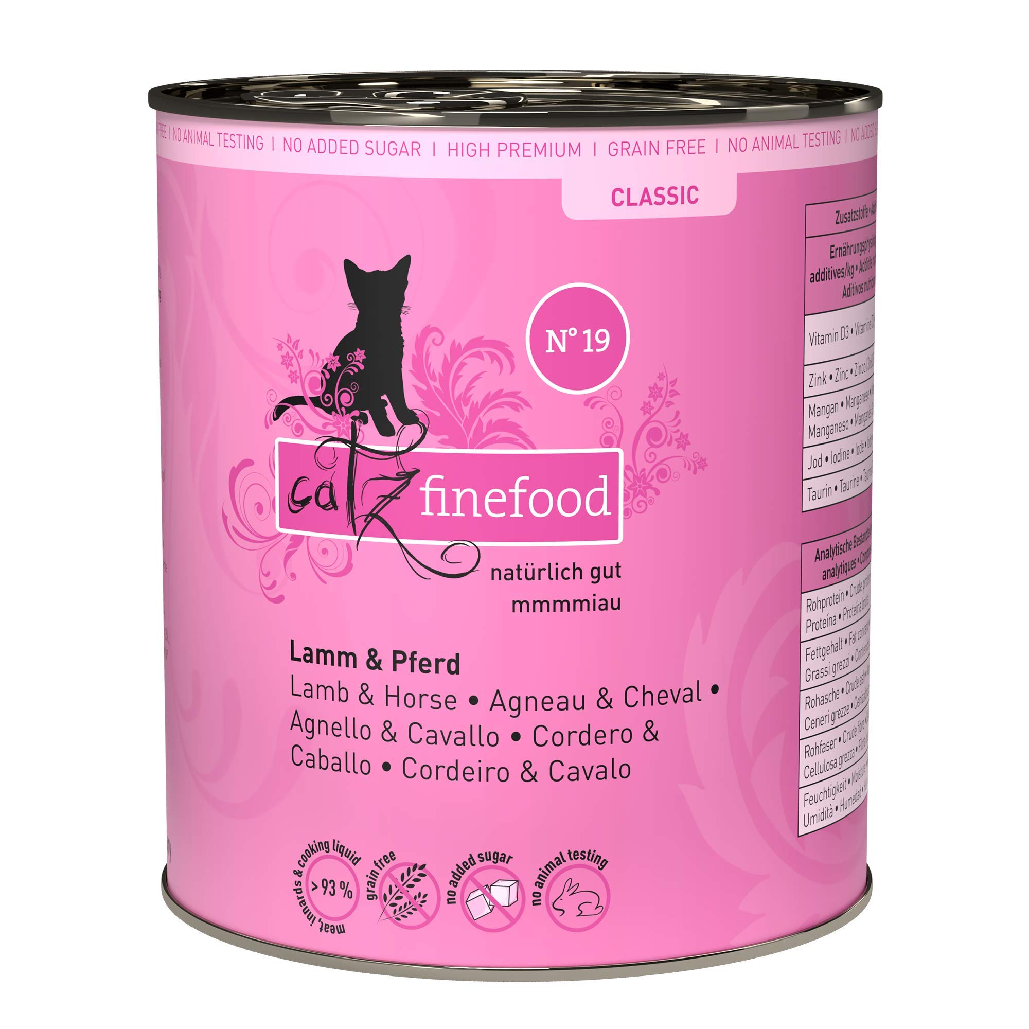 catz-finefood-n-19-lamm-pferd-katzen-nassfutter-6-x-400-g-mit-zucchini image 8