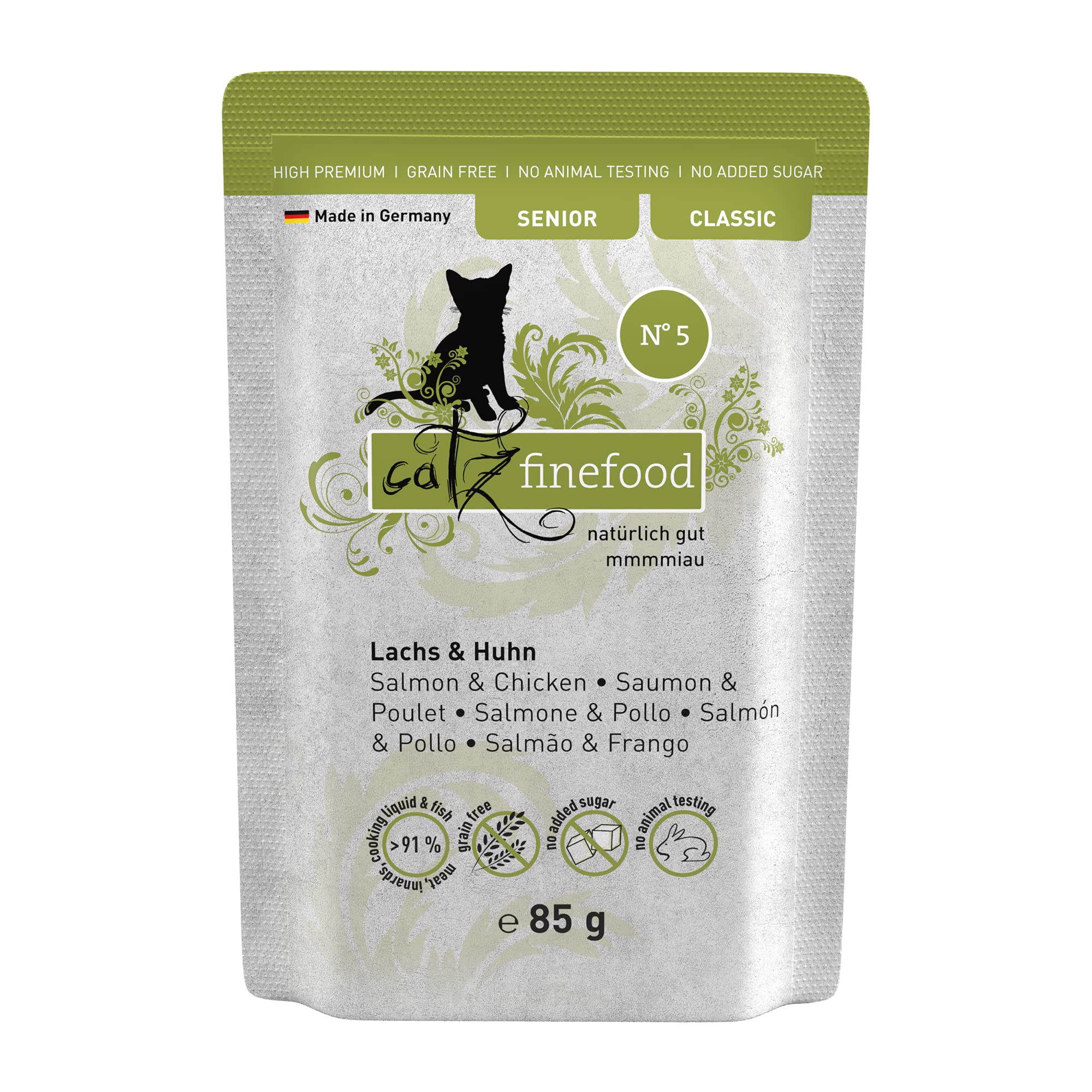 catz-finefood-classic-senior-huhn-nassfutter-f-r-ltere-katzen-16-x-85-g-beutel image 7