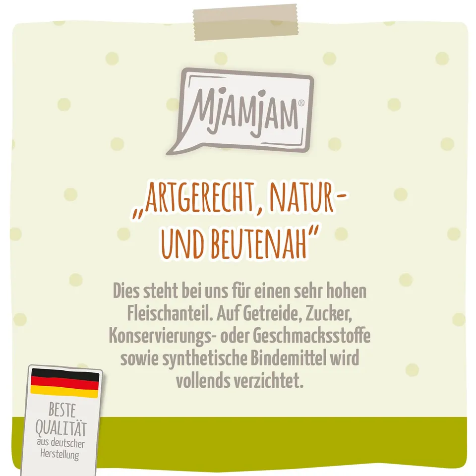 mjamjam-senior-hundenassfutter-h-hnchen-an-s-kartoffeln-getreidefrei-6-x-200g image 1