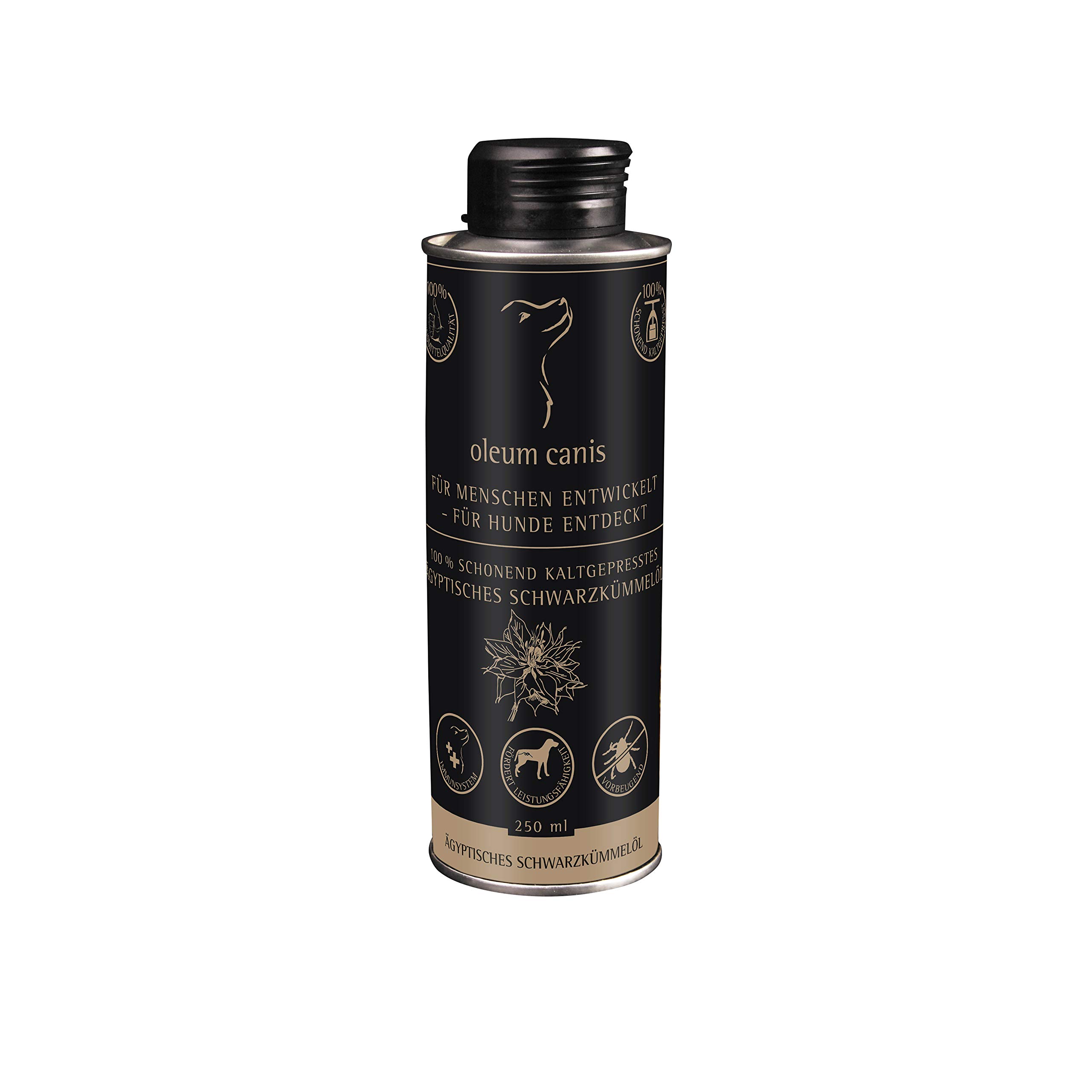 granatapet-oleum-canis-nahrungserg-nzung-f-r-hunde-schwarzk-mmel-l-1-x-250-ml image 1