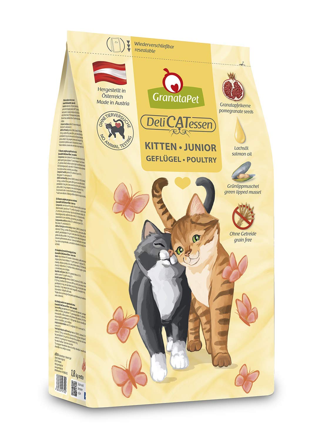 granatapet-delicatessen-kitten-junior-gefl-gel-nassfutter-300-g image 1