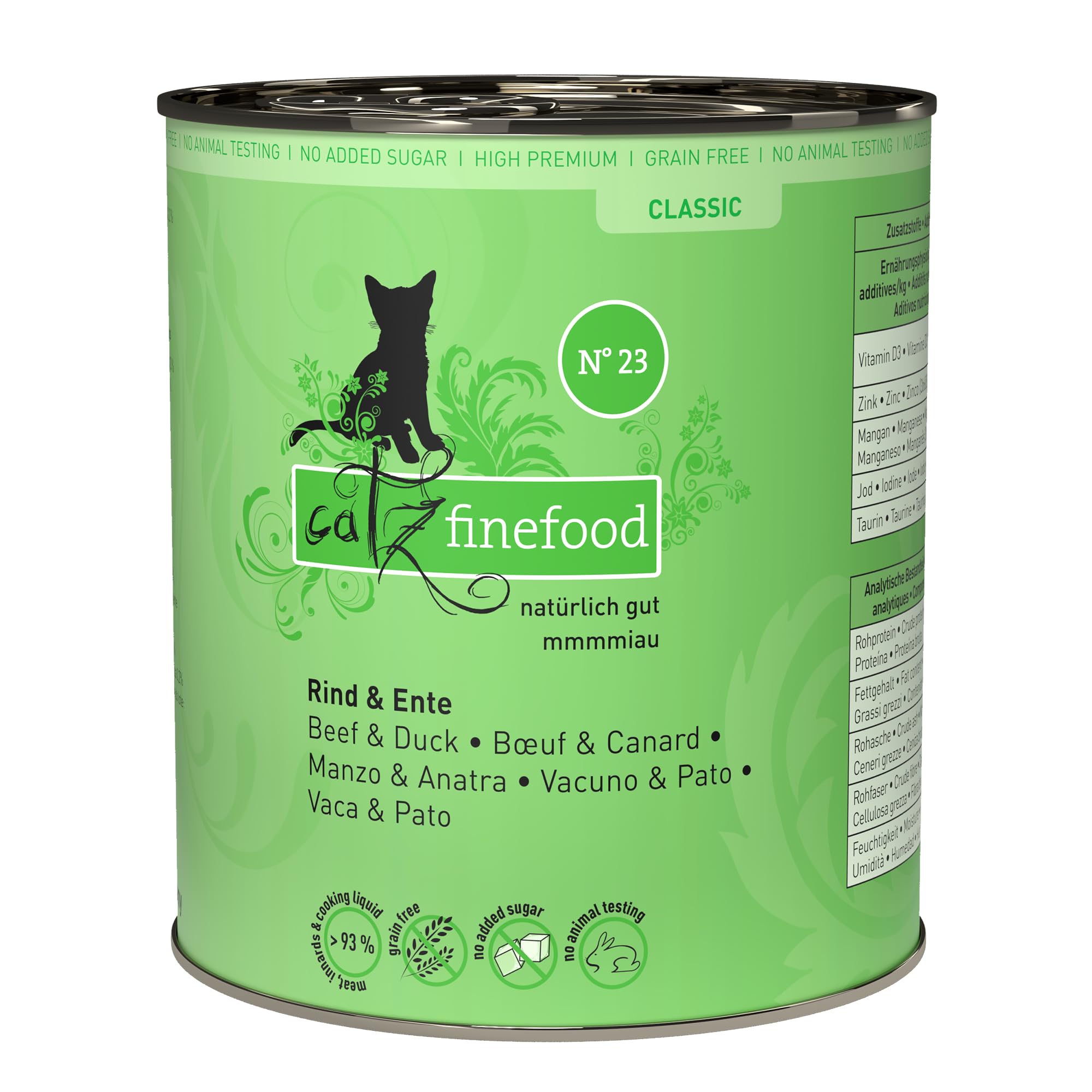 catz-finefood-n-23-rind-ente-katzen-nassfutter-6-x-400-g-mit-cranberries image 8