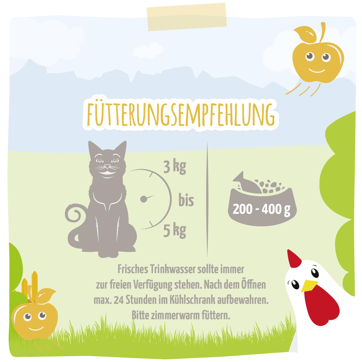 mjamjam-leckere-mahlzeiten-premium-nassfutter-f-r-katzen-zartes-h-hnchen-mit-apf image 3