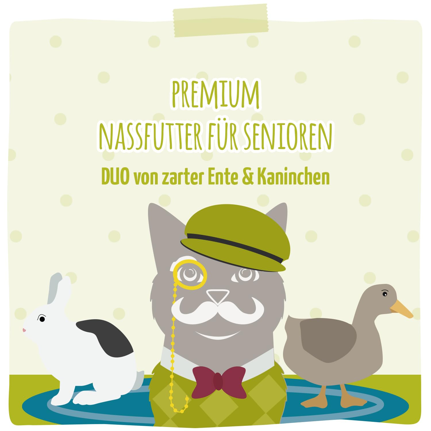mjamjam-quetschie-senior-katzen-nassfutter-ente-kaninchen-12x125g image 5