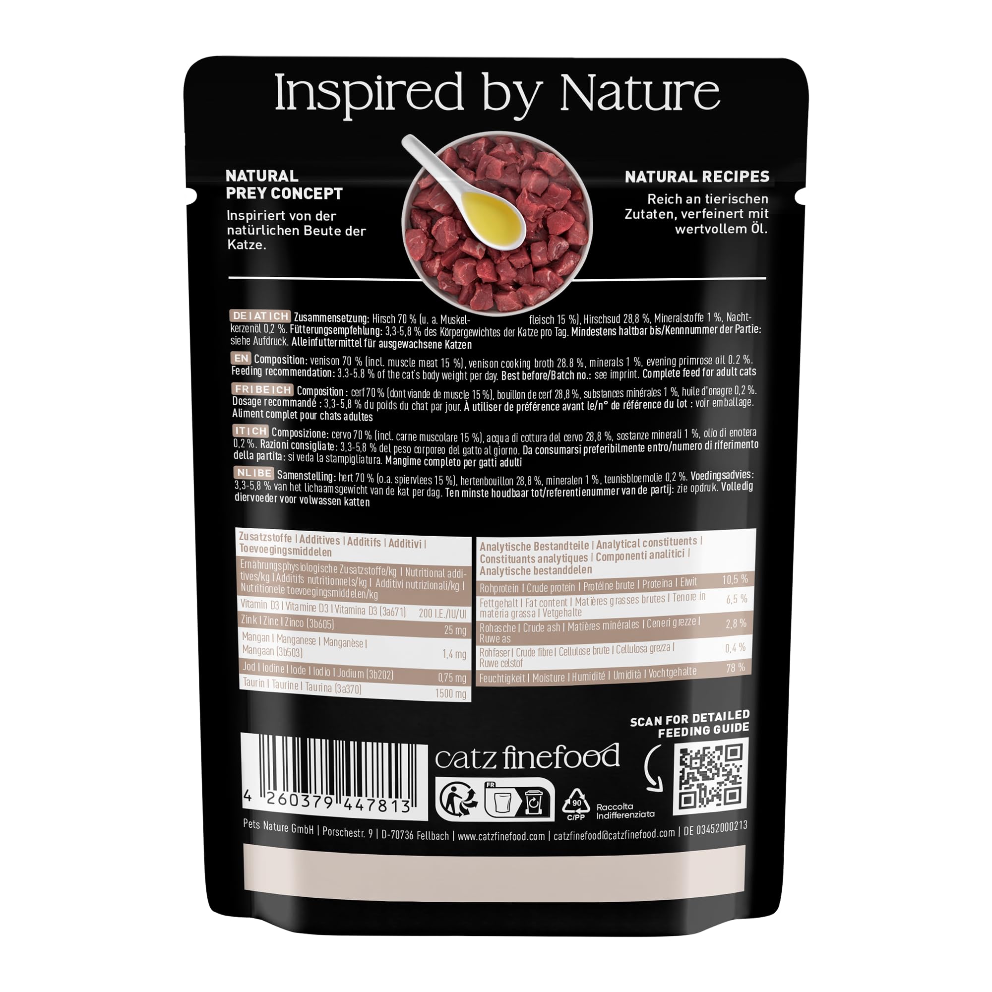 catz-finefood-purrrr-n-121-hirsch-monoprotein-katzen-nassfutter-16-x-85-g image 3