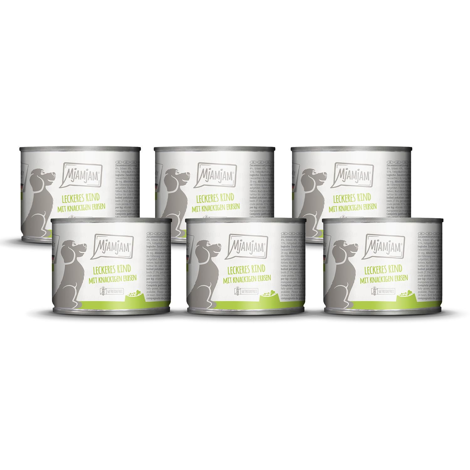 mjamjam-premium-nassfutter-f-r-hunde-rind-mit-kartoffel-erbsen-6er-pack-6-x-200- image 1