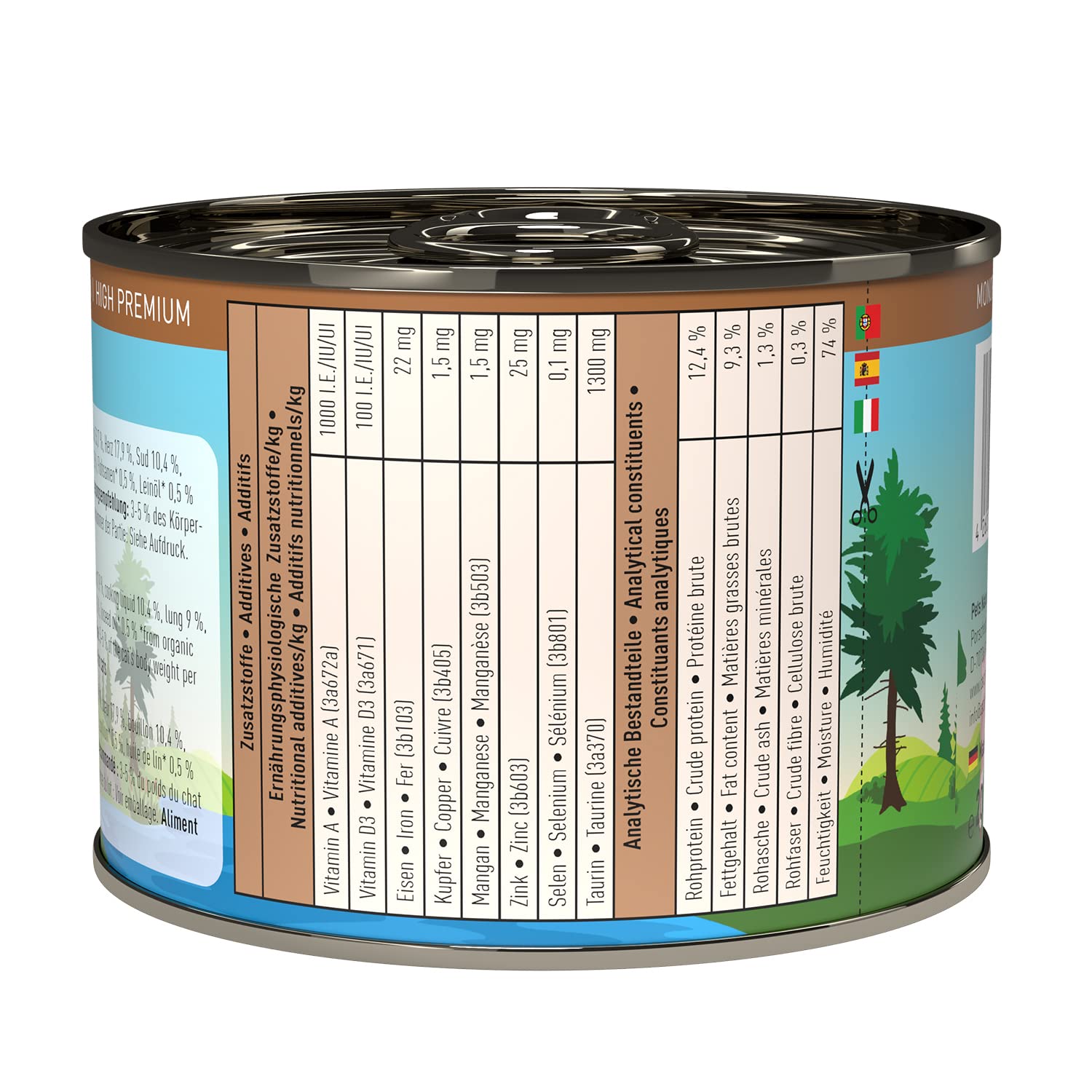 catz-finefood-bio-katzenfutter-schwein-n-509-nassfutter-6-x-200-g image 2