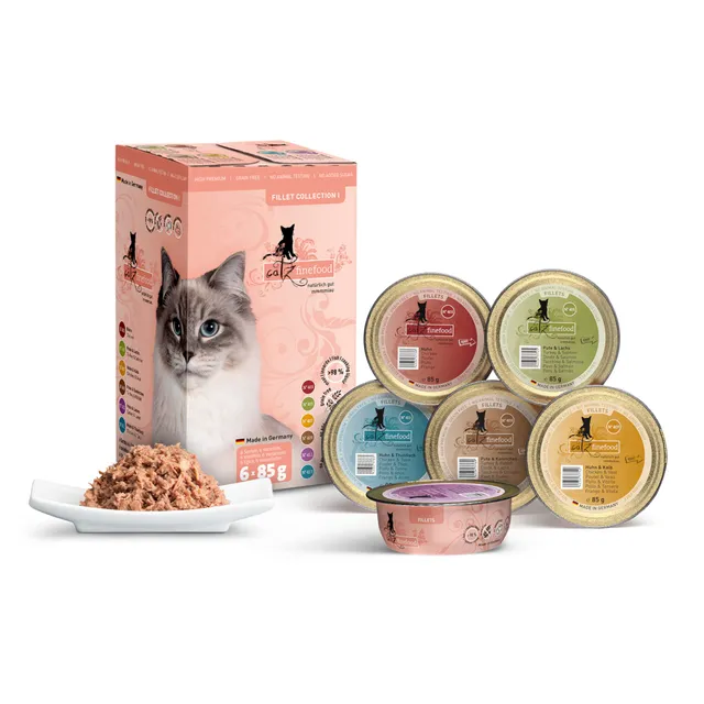 catz-finefood-vom-feinsten-mix-paket-katzen-nassfutter-filets-in-jelly-6-x-85g image 1