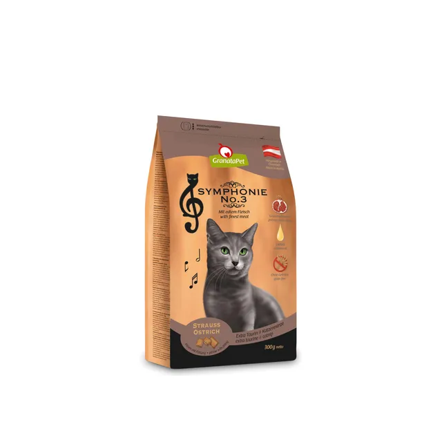 granatapet-symphonie-no-3-strauss-trockenfutter-f-r-katzen-300-g image 1