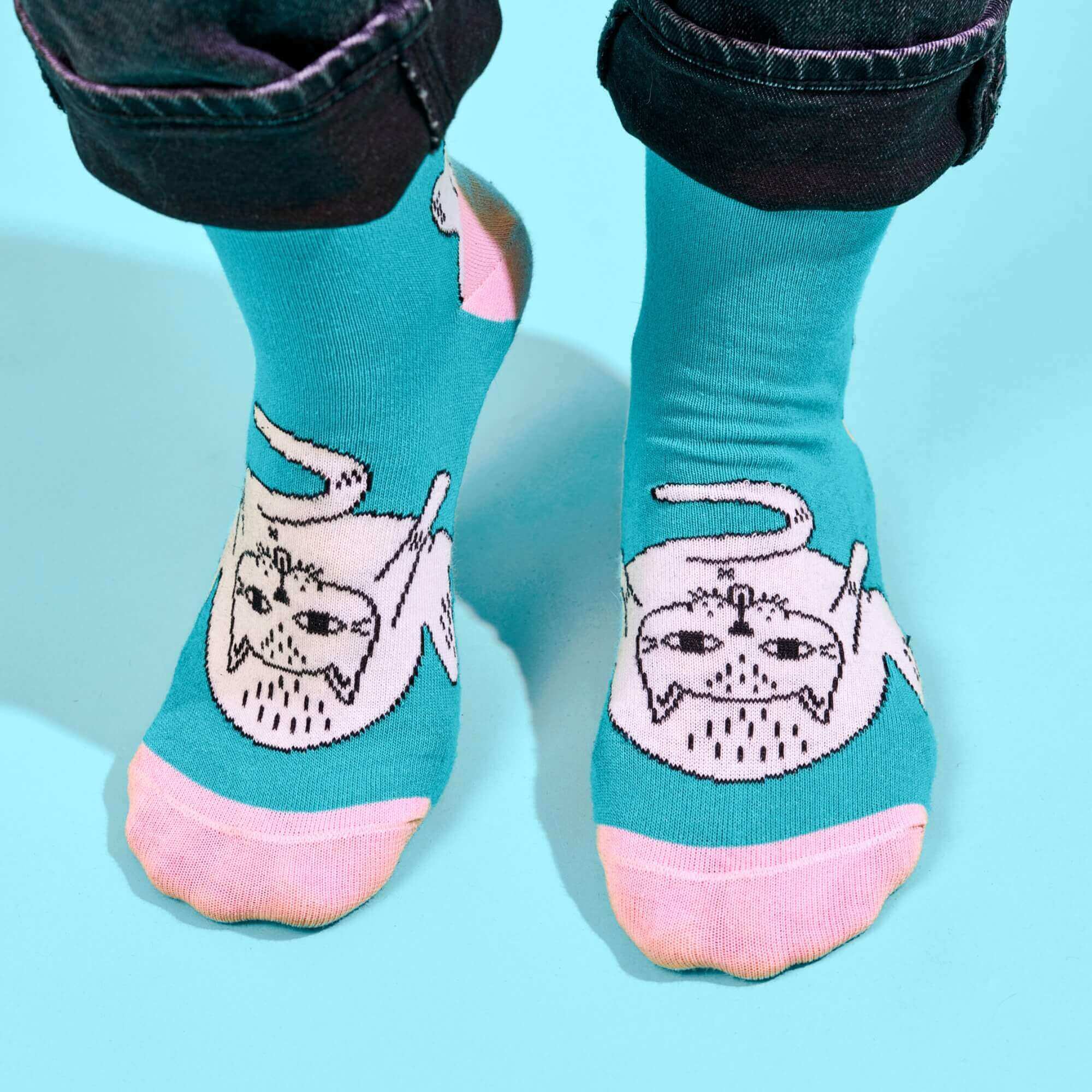 strayz-katzensocken-poleckmiez-socken image 2