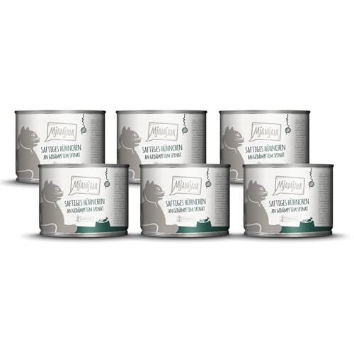 mjamjam-leckere-mahlzeiten-premium-nassfutter-f-r-katzen-h-hnchen-mit-spinat-6-x image 7