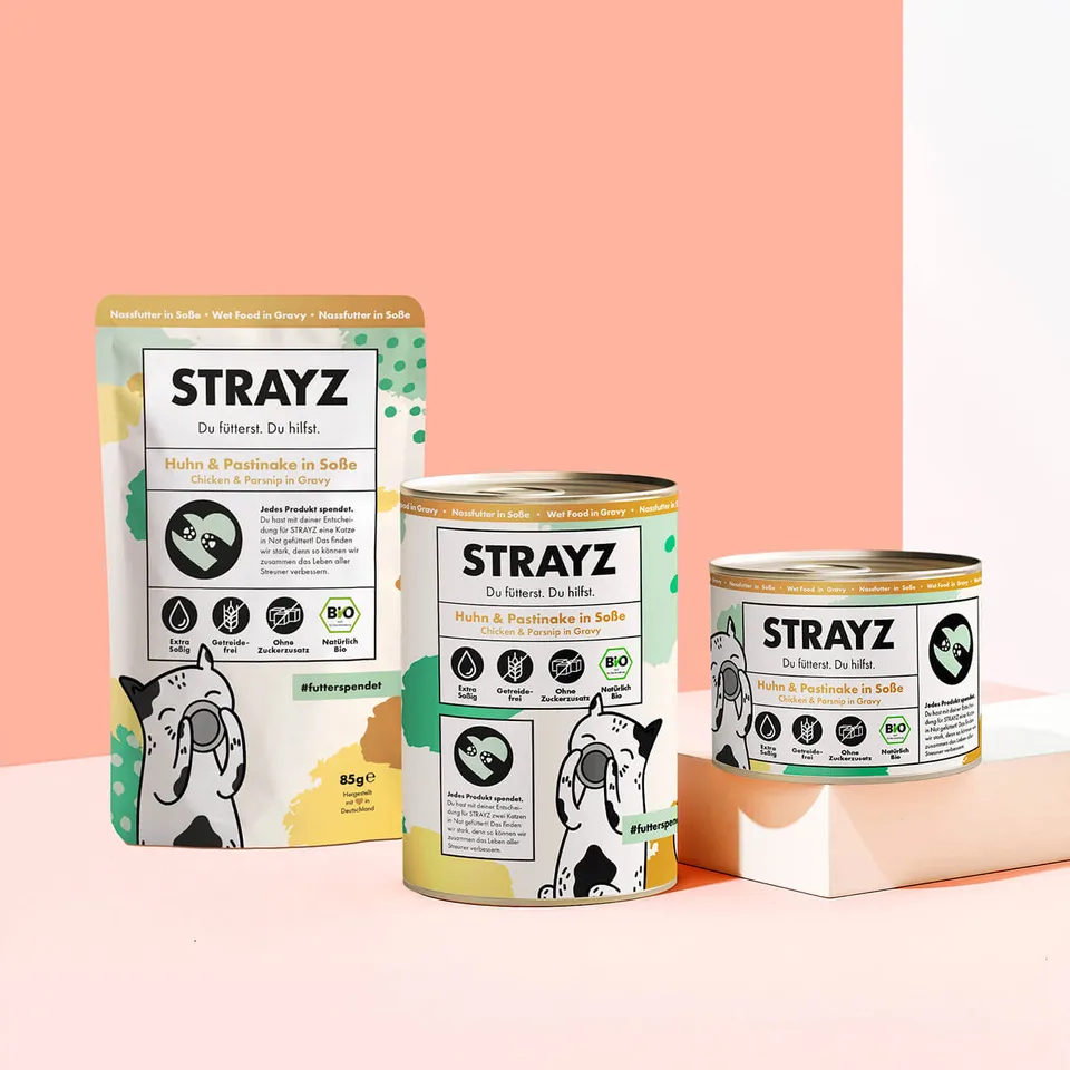 strayz-bio-huhn-pastinake-in-so-e-katze-monoprotein image 1