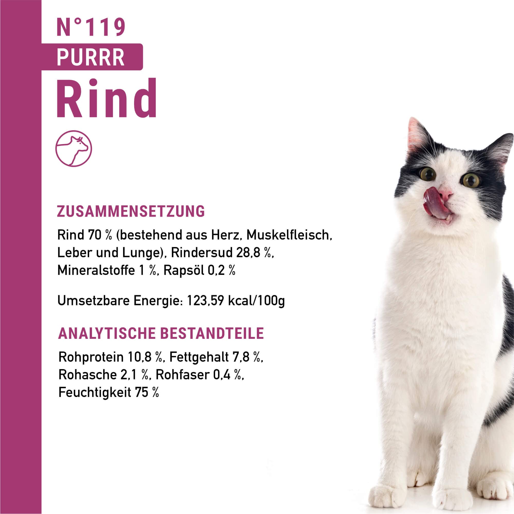 catz-finefood-purrrr-rind-monoprotein-n-119-katzenfutter-nass-6x400g image 5
