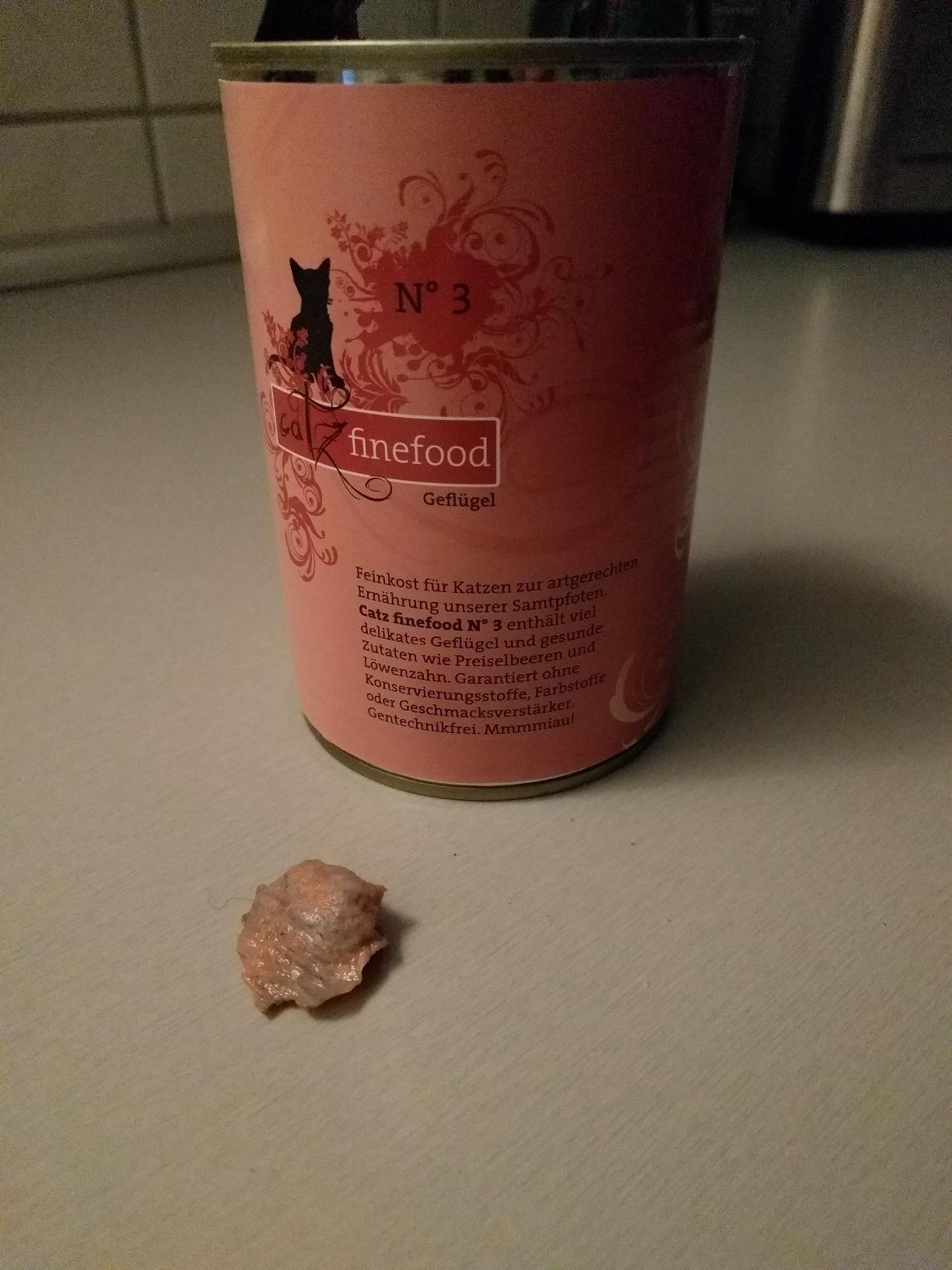 Leider frisst sie nur die Soße