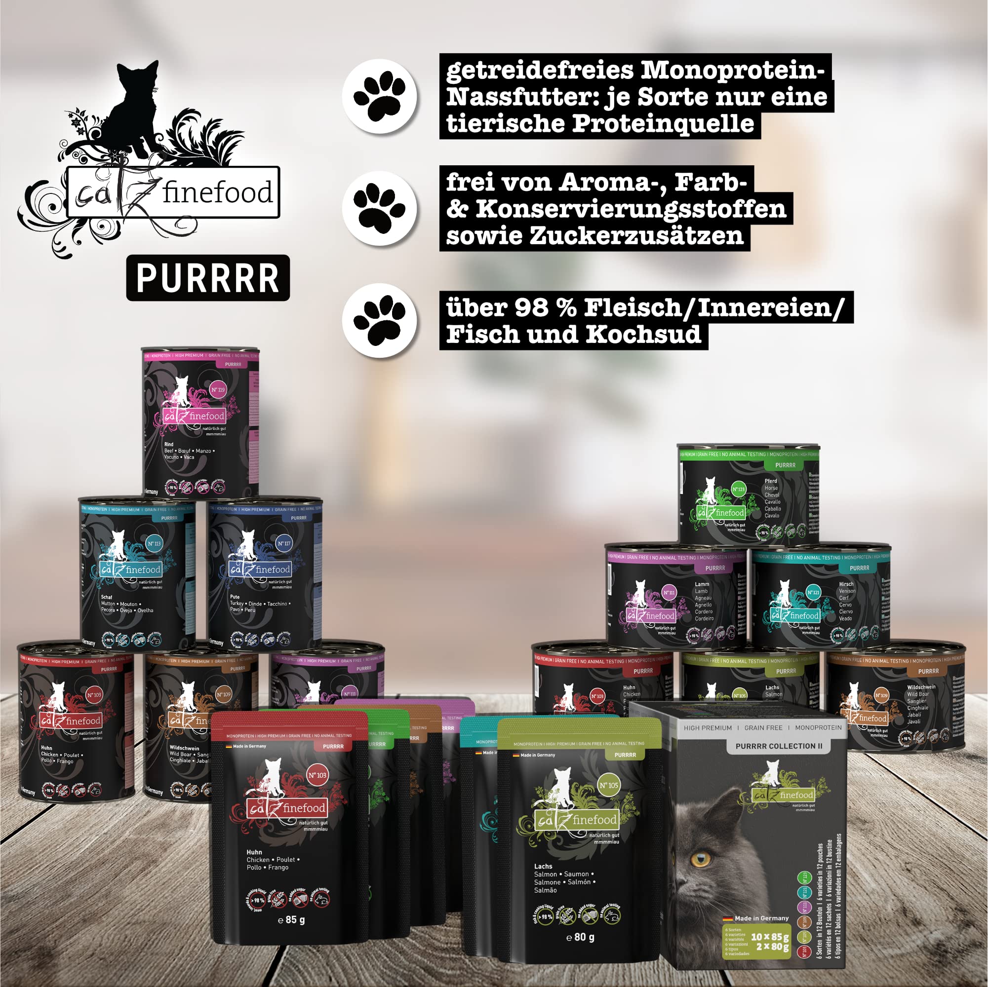 catz-finefood-purrrr-collection-ii-monoprotein-nassfutter-f-r-katzen-mix-12-x-80 image 3
