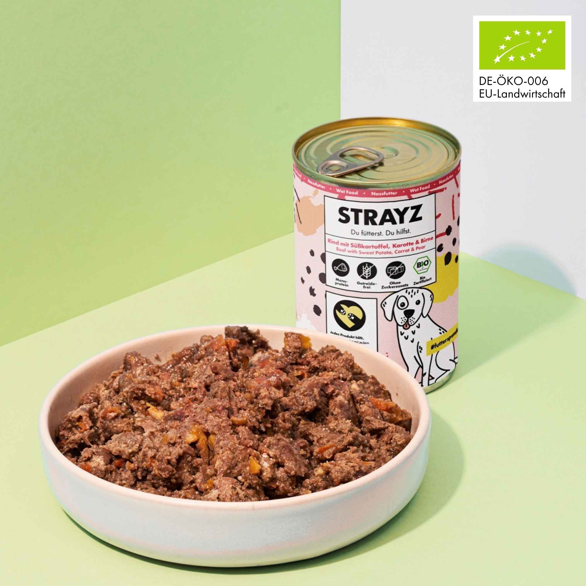 strayz-bio-nassfutter-hund-rind-mit-s-kartoffel-karotte-birne image 5