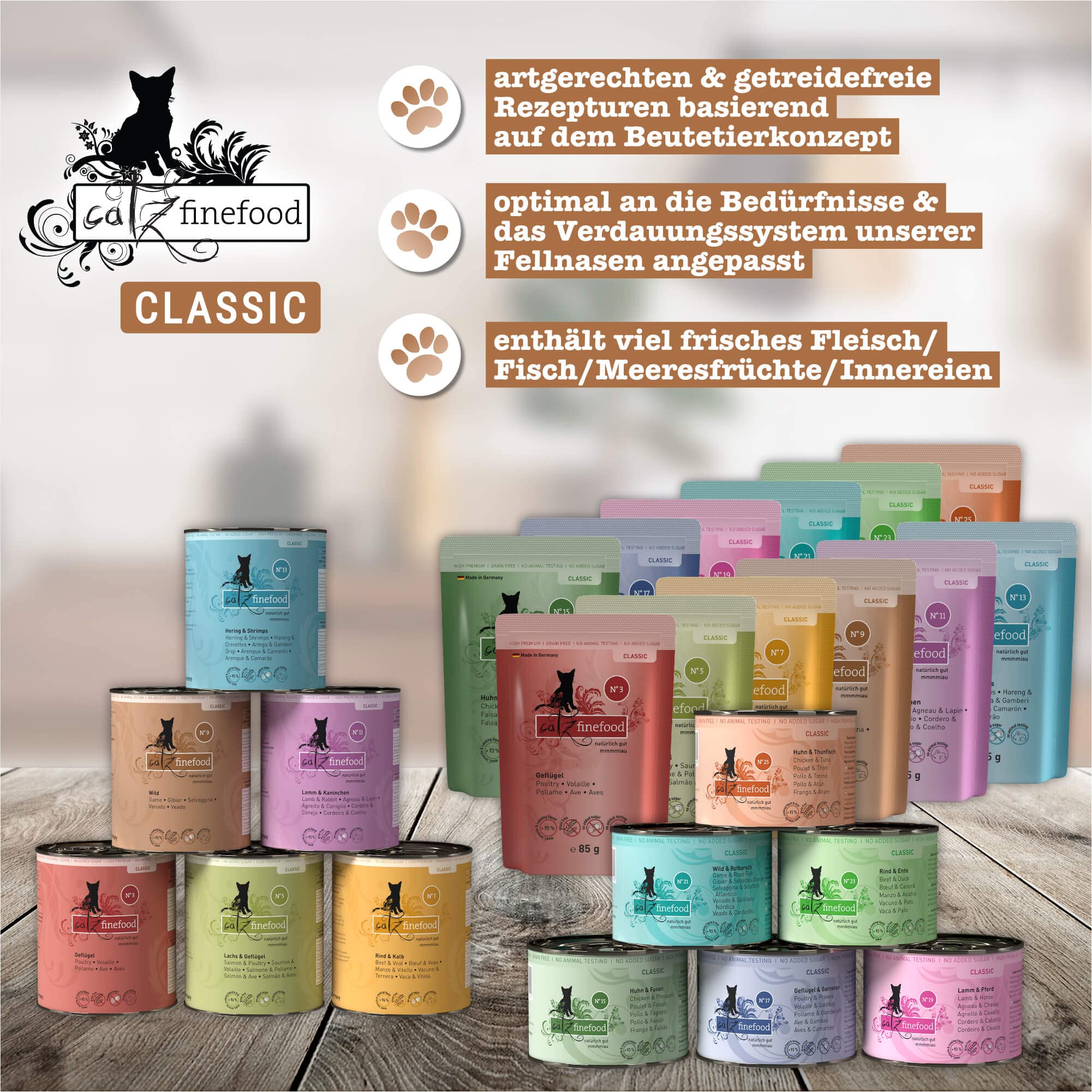 catz-finefood-classic-n-9-wild-premium-nassfutter-f-r-katzen-6-x-300-g-beutel image 3