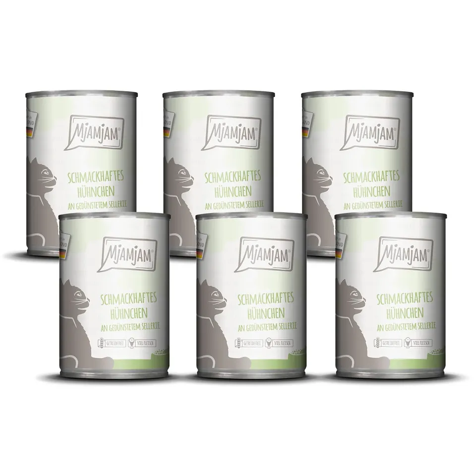 mjamjam-leckere-mahlzeiten-premium-nassfutter-f-r-katzen-h-hnchen-an-sellerie-6- image 1