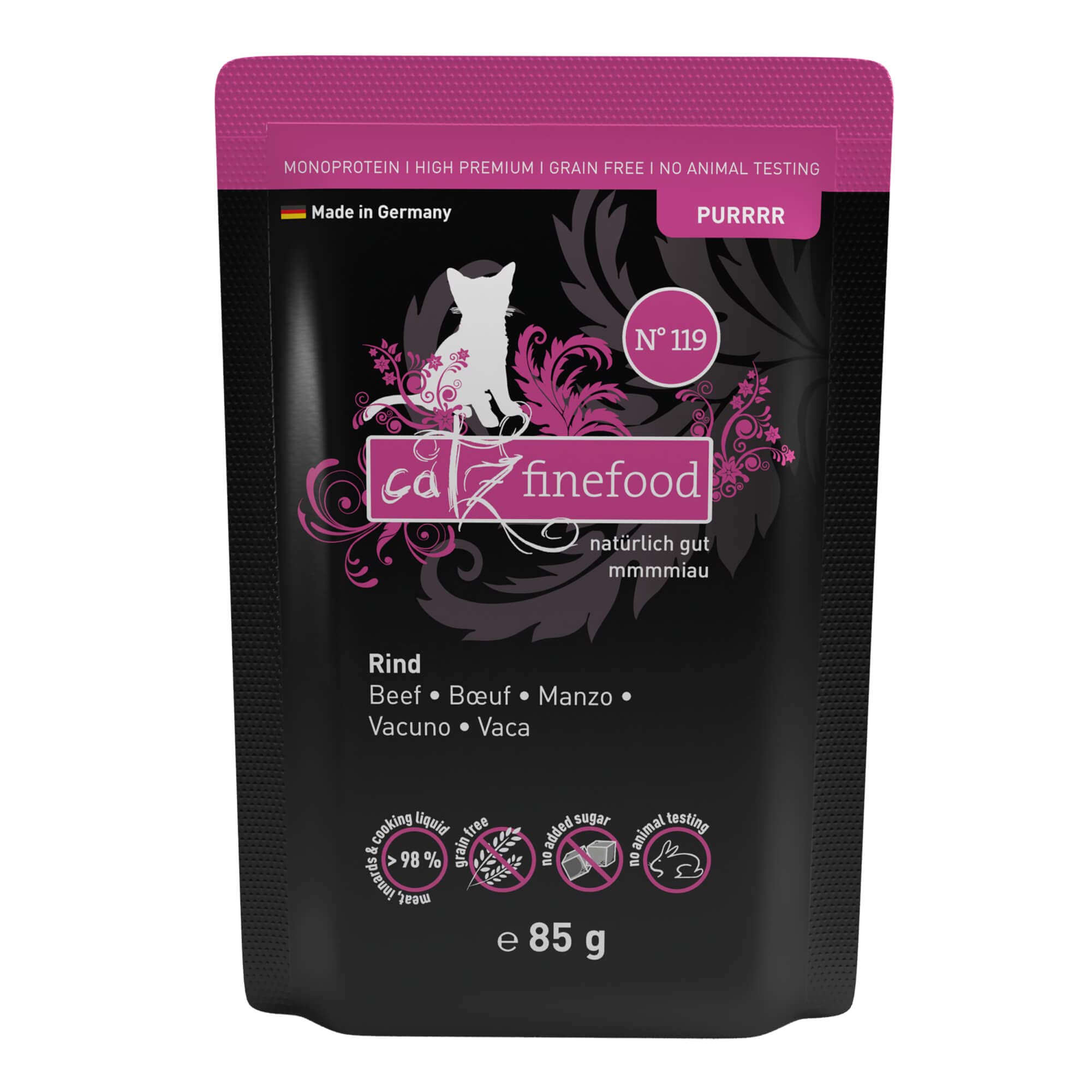 catz-finefood-purrrr-rind-monoprotein-n-119-katzenfutter-nass-6x400g image 8