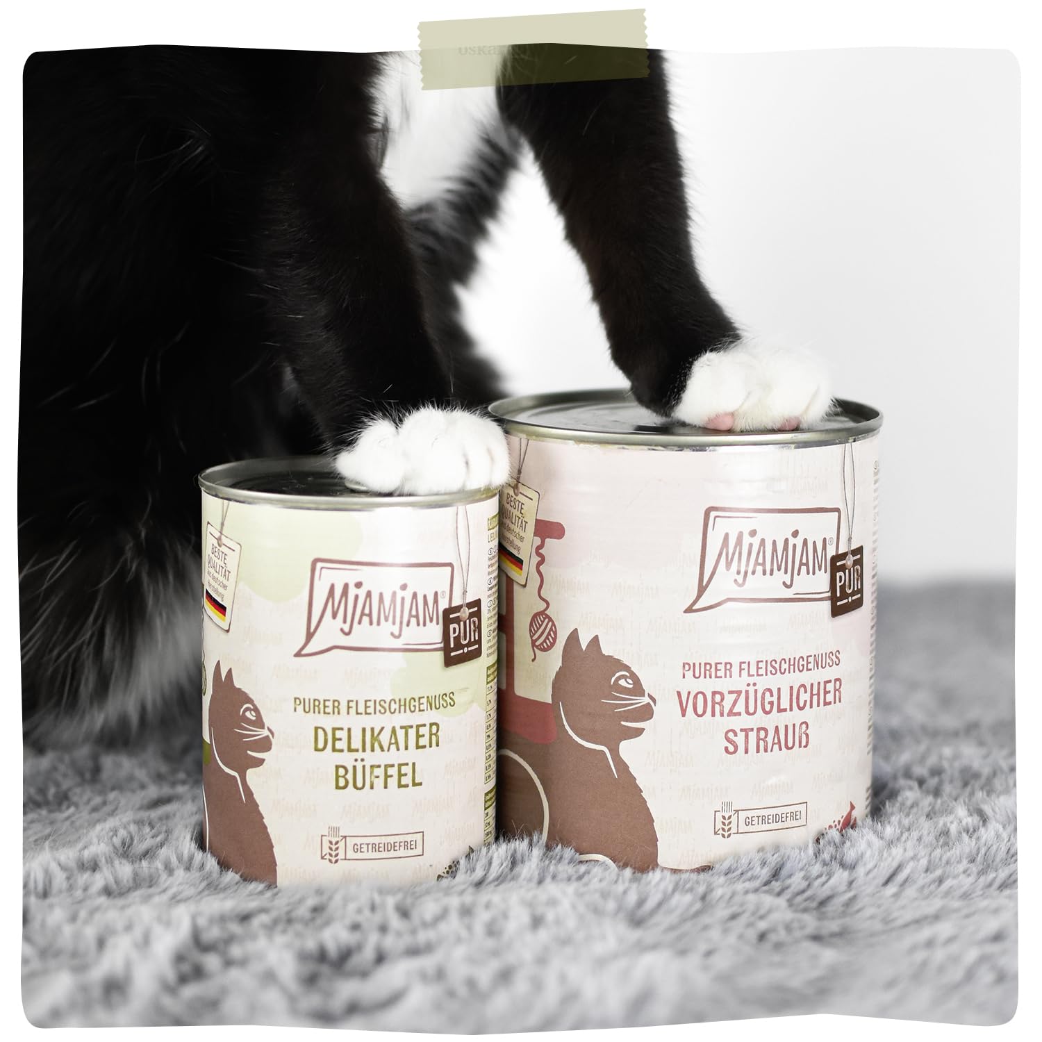 mjamjam-purer-fleischgenuss-premium-nassfutter-f-r-katzen-b-ffel-pur-6-x-400g image 6