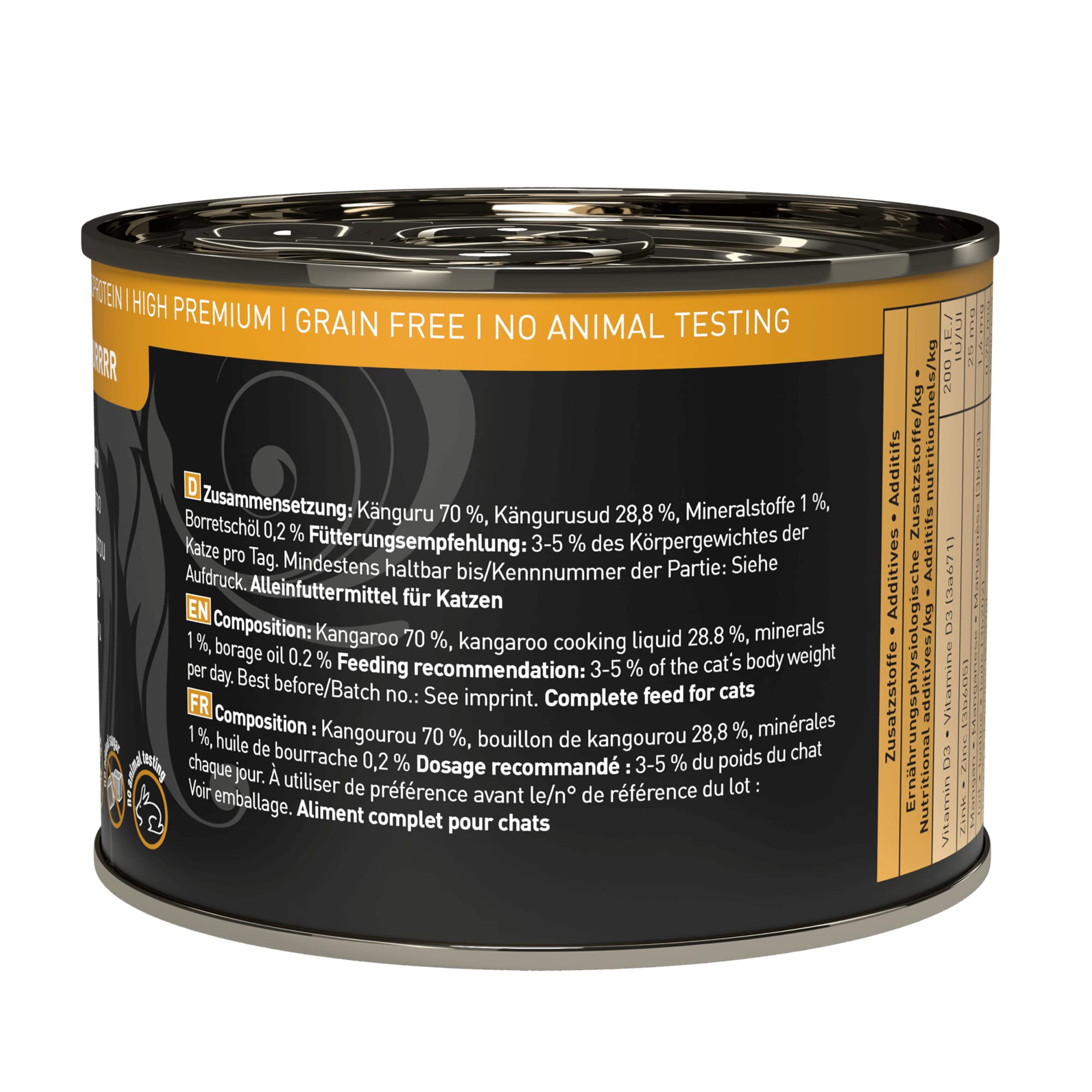 catz-finefood-purrrr-n-107-k-nguru-monoprotein-katzen-nassfutter-6-x-200-g image 2