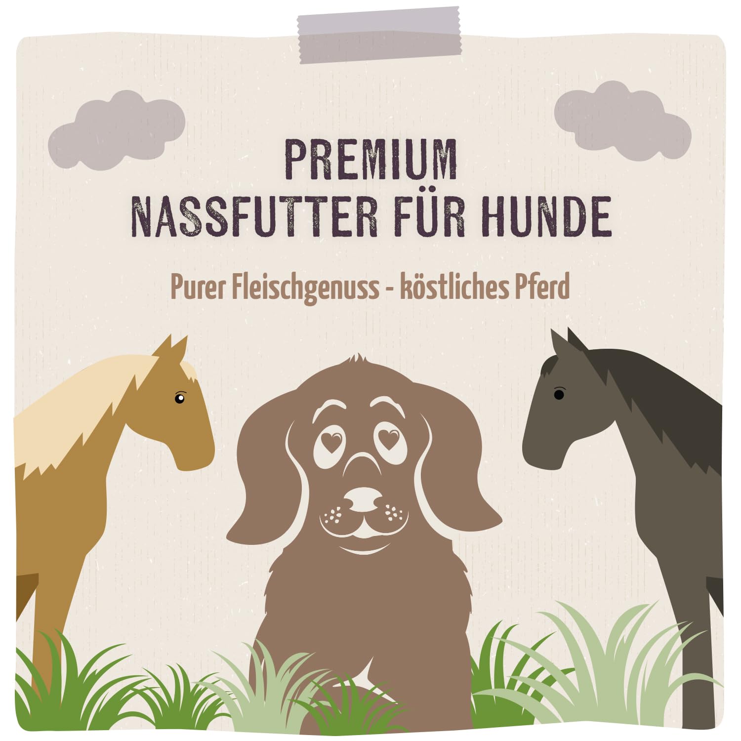mjamjam-purer-fleischgenuss-pferd-pur-hundefutter-6-x-400g image 5