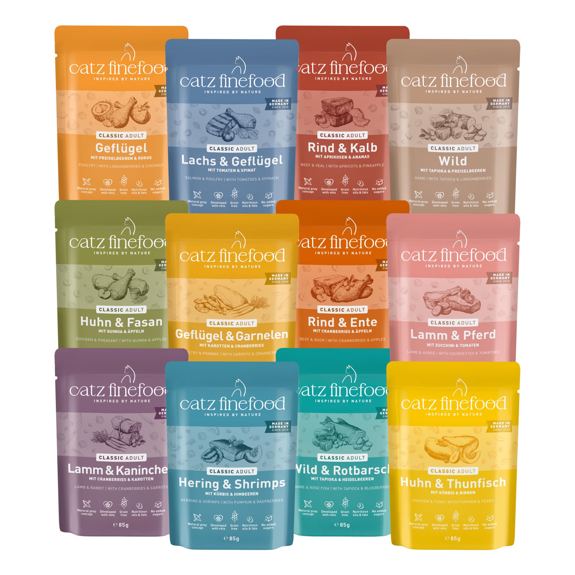 catz-finefood-multipack-2-nassfutter-f-r-katzen-12-x-85g-mix-paket-mit-huhn-rind image 7