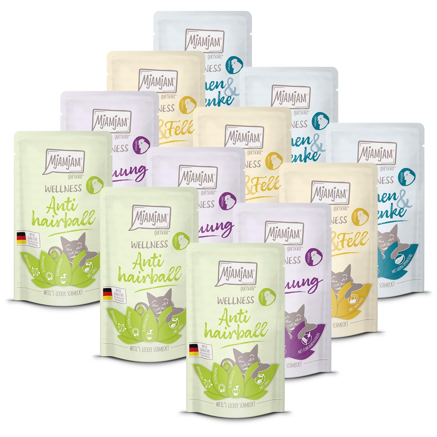 mjamjam-wellness-knochen-gelenke-huhn-f-r-katzen-12x125g-getreidefrei image 7