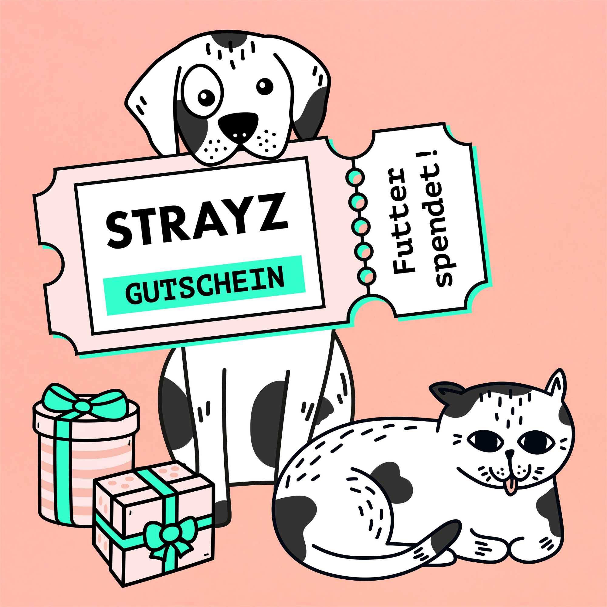strayz-gutschein-geschenkgutschein-f-r-katzen-hundefutter image 1