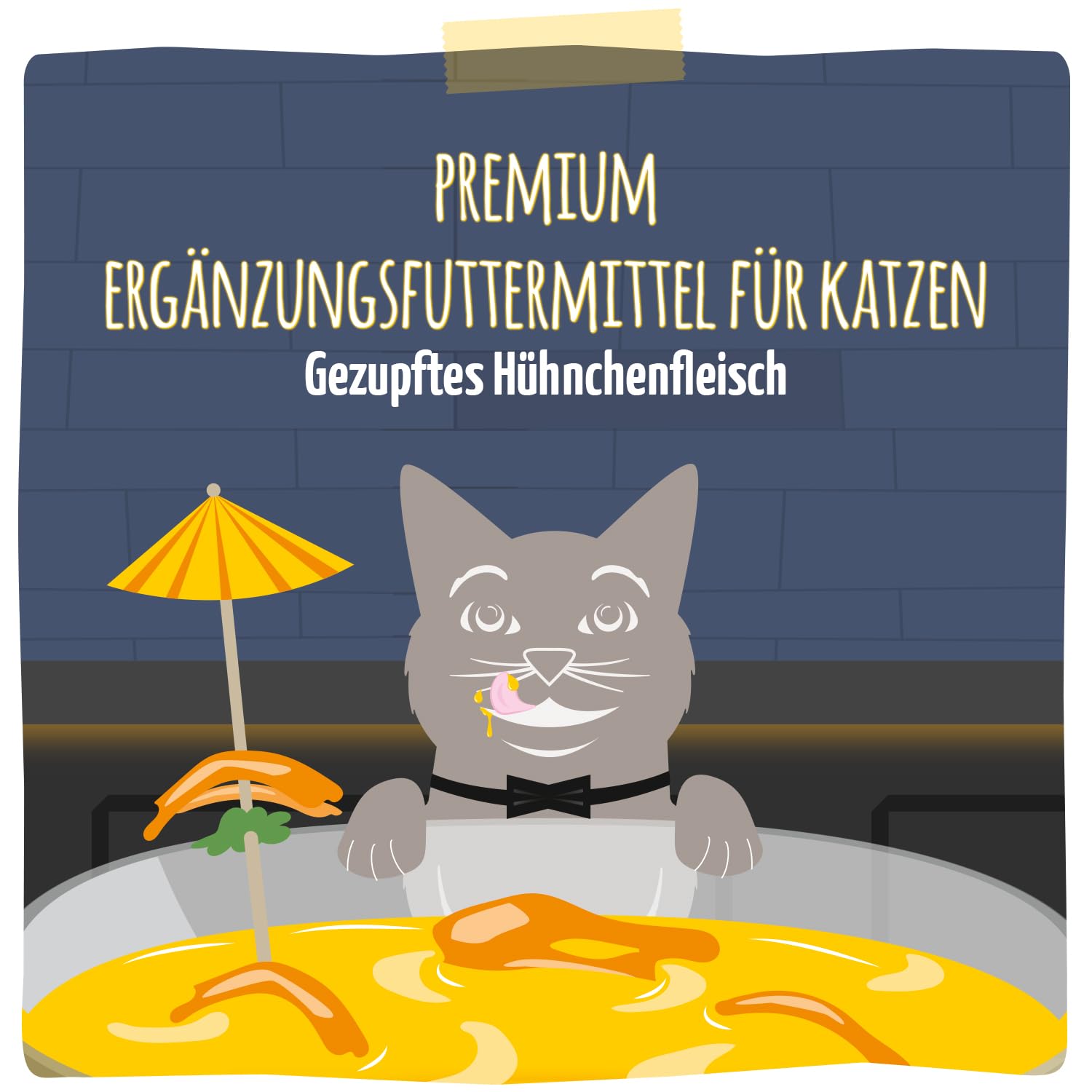 mjamjam-cocktails-drink-f-r-katzen-gezupftes-h-hnchenfleisch-40g-getreidefrei image 5