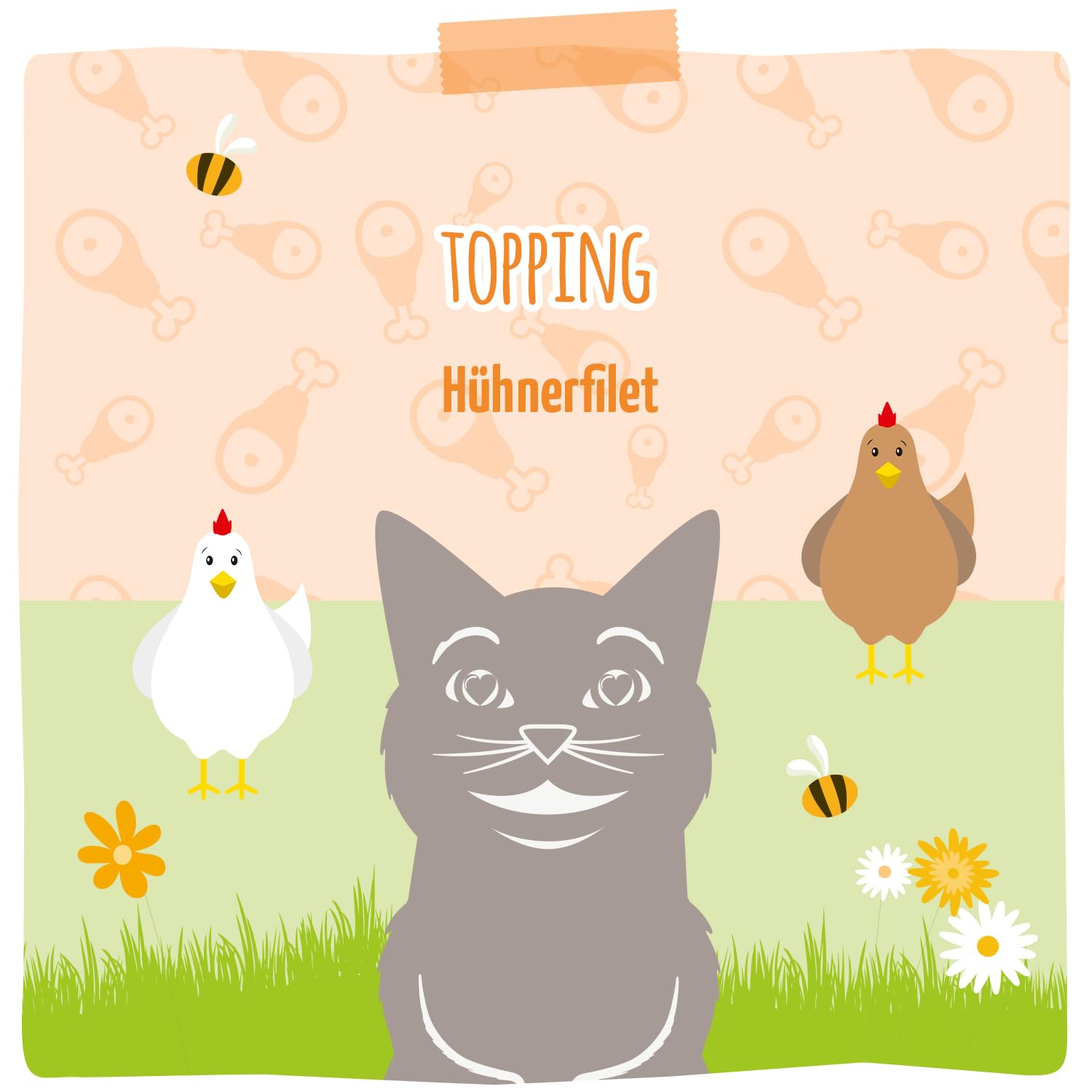 mjamjam-premium-katzenfutter-topping-gefriergetrocknetes-h-hnerfilet-60-g image 5