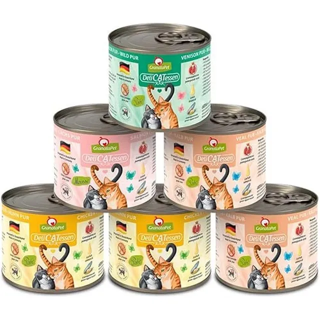 granatapet-delicatessen-multipack-2-pur-nassfutter-f-r-katzen-6-x-200g image 1