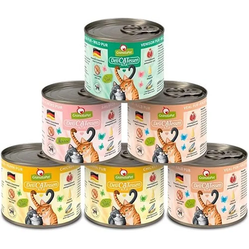 granatapet-delicatessen-multipack-2-pur-nassfutter-f-r-katzen-6-x-200g image 1
